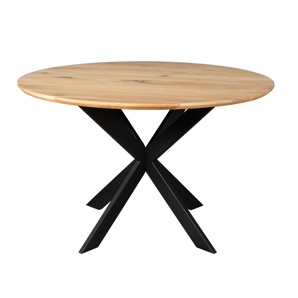 Esstisch Evoque Natur–massives FSC Eichenholz, Rund Ø150x76 cm