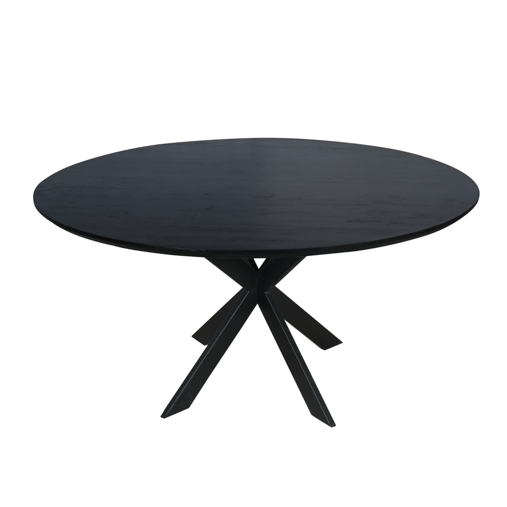 Esstisch Evoque Natur–massives FSC Eichenholz, Rund Ø150x76 cm