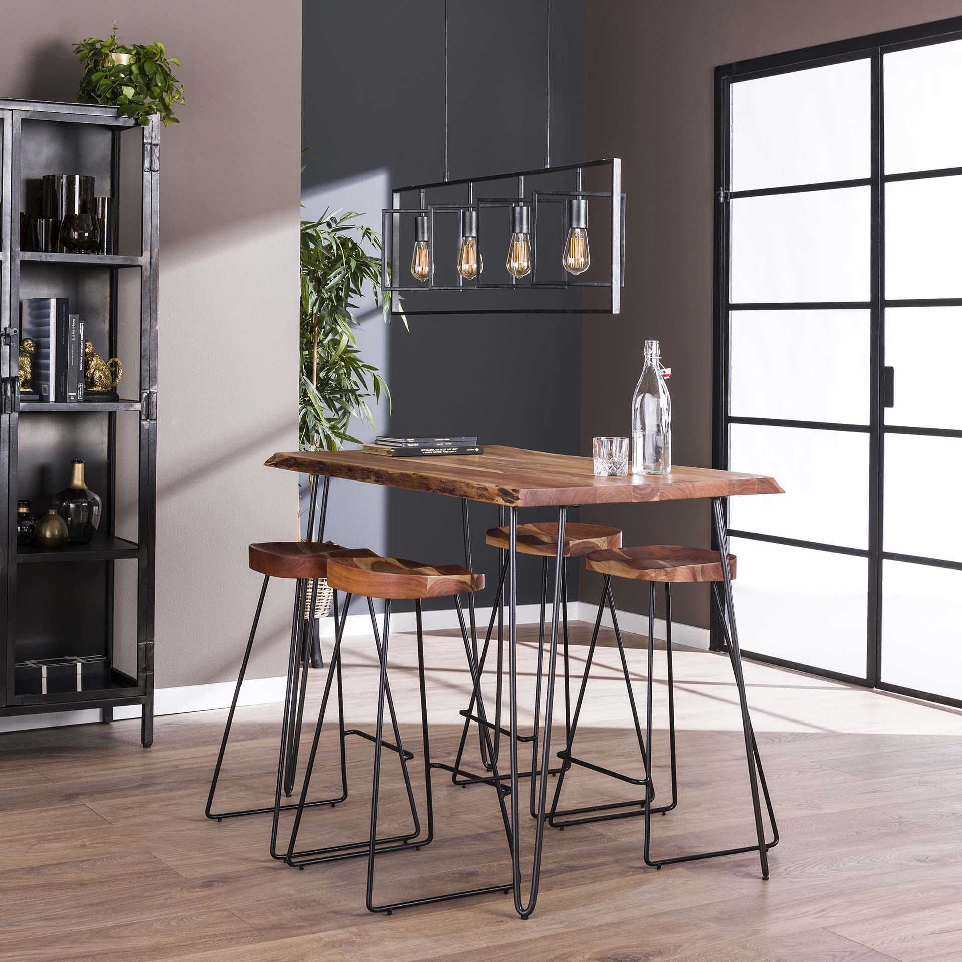 Beistelltisch – Scalea Modern – Massivholz Akazie natur