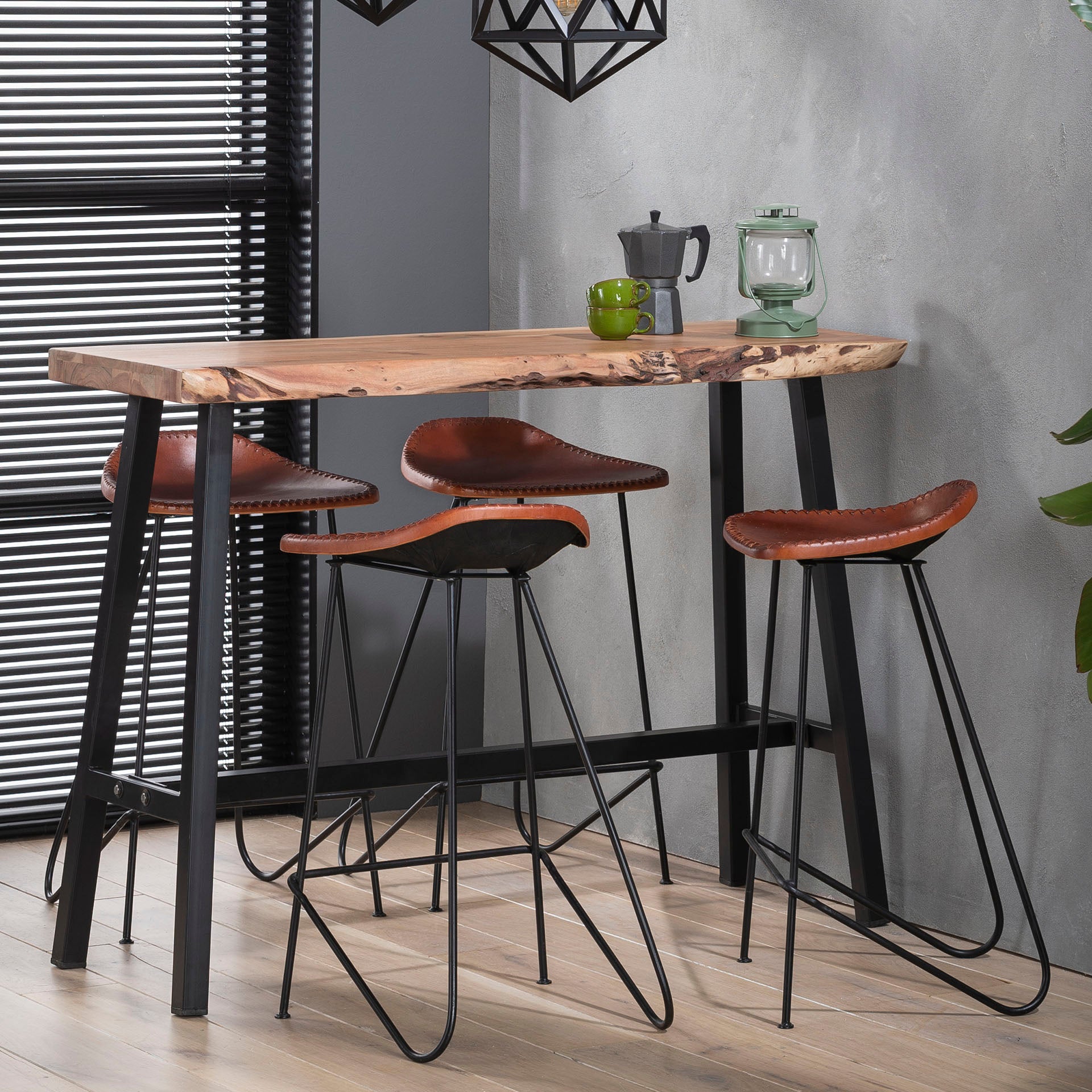 Stuhl – Scalea Design – Leder – Braun
