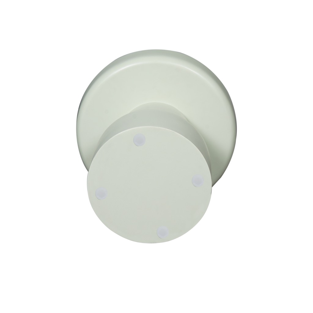 Beistelltisch Drummy Grün – Mangoholz, 40 x 40 x 42 cm, einzigartiges Design