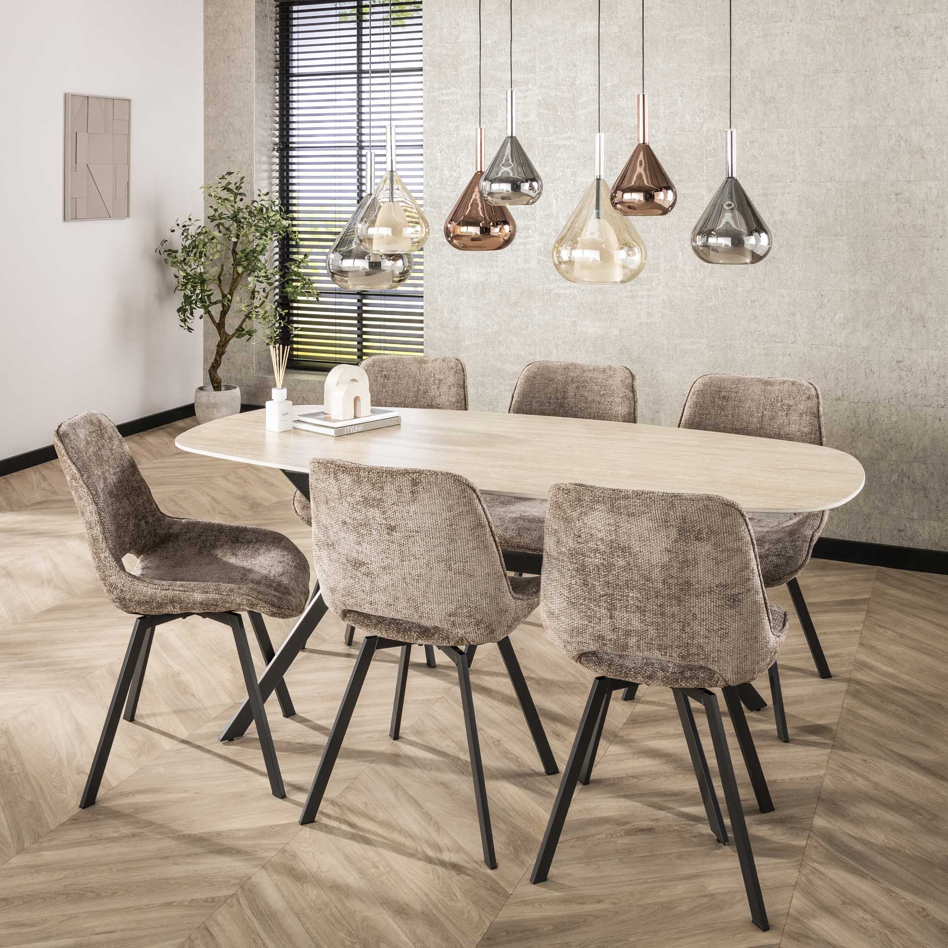 Stuhl – Aurora Aura – Rich champagne
