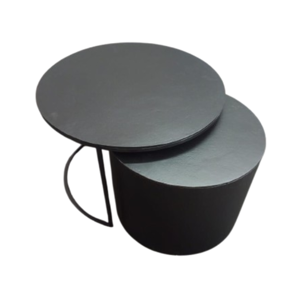 Couchtisch Ziva 90x90x23 cm – Aluminium in Gold mit einzigartigen Design-Beinen