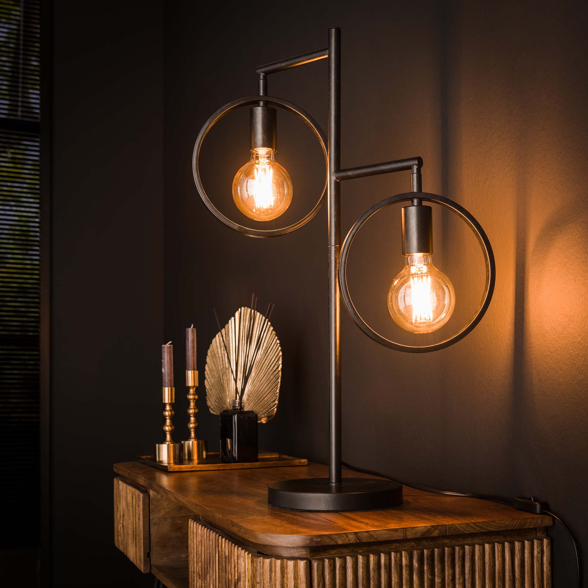 Tischleuchte – Avani Home – Charcoal