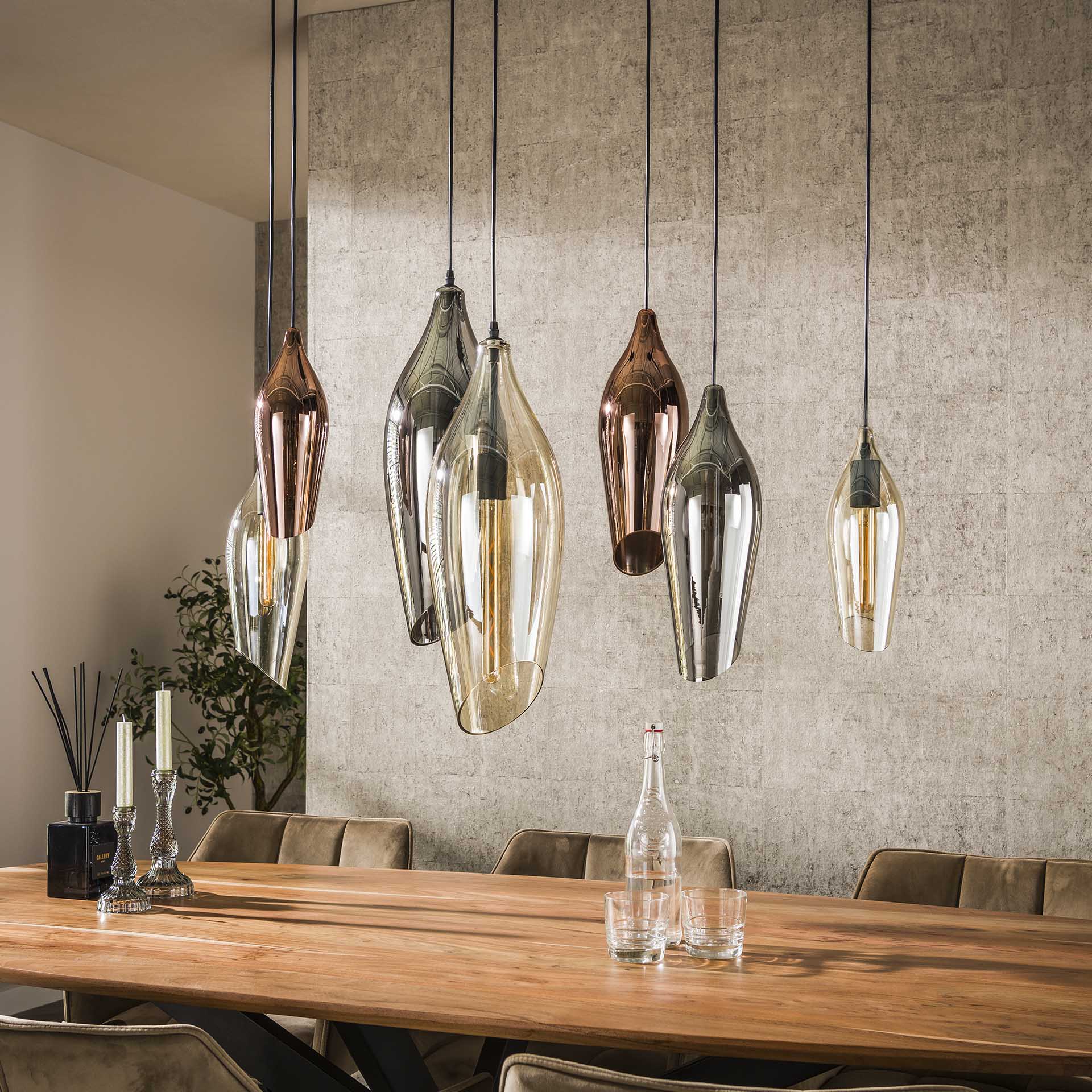 Hängeleuchte – Nexa Casa – Glas – Schwarz