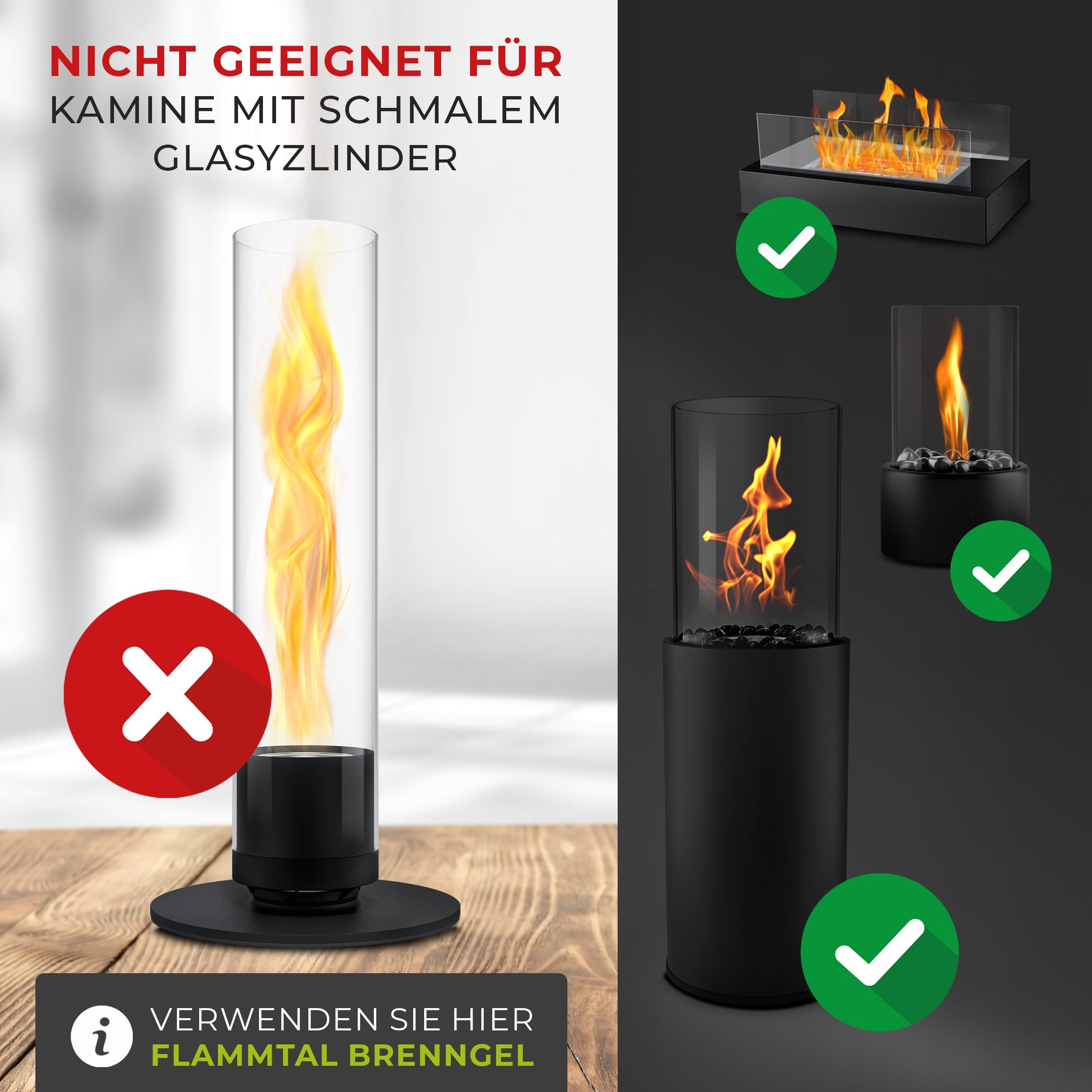 Flüssiges Bioethanol 96,6% (6 x 1 Liter)