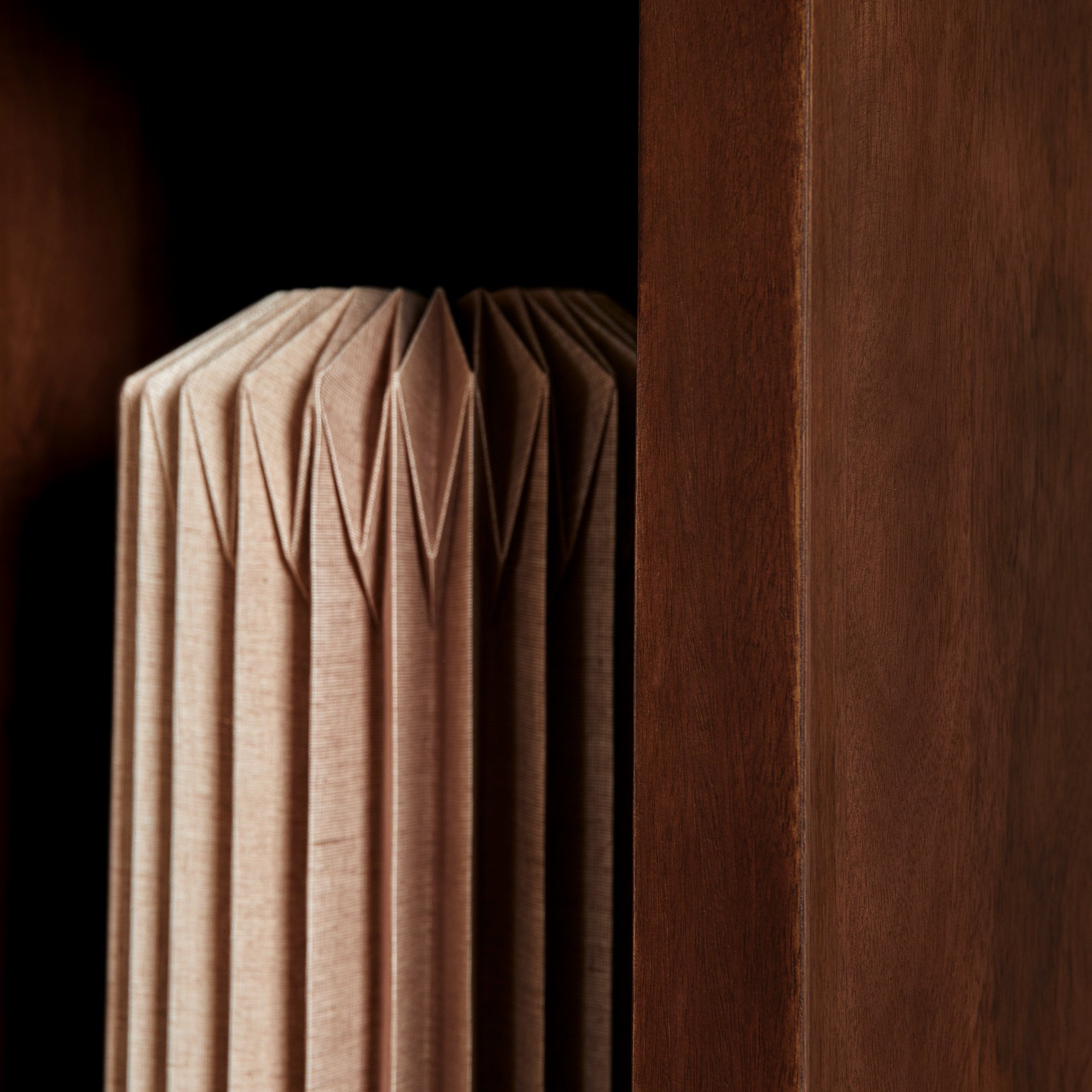 Bücherregal Bali Braun 90x45x200 cm – modernes Mangoholz Regal mit 5 offenen Fächern & 2 Türen