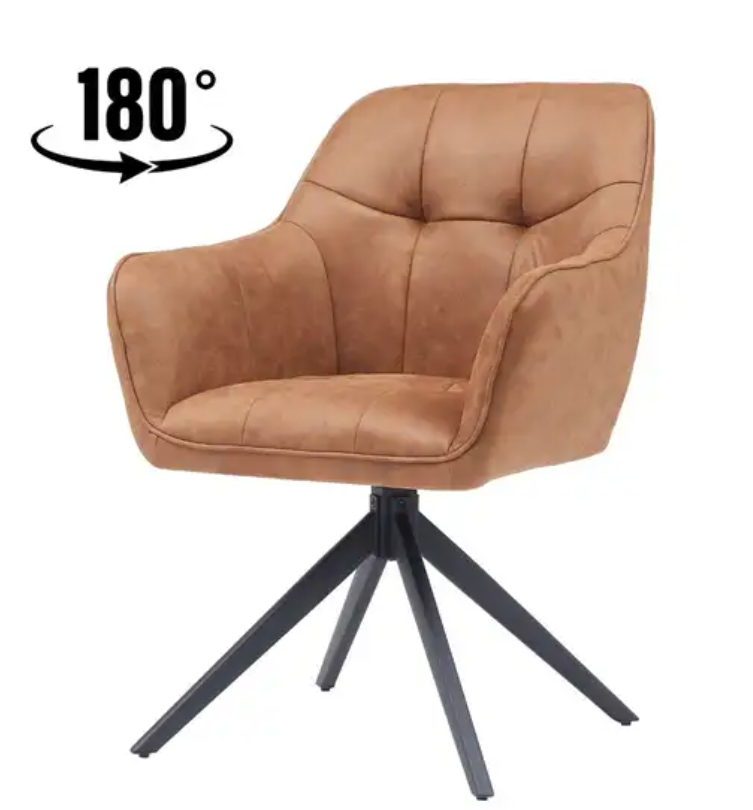 Dayton Esszimmerstuhl Cognac