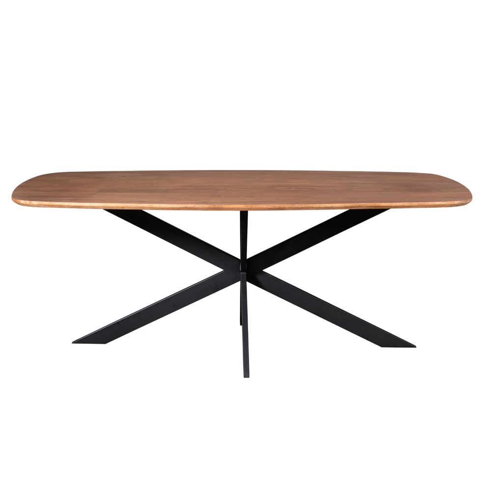 Esstisch Noble Natur – massives Mangoholz, 240 x 110 x 76 cm