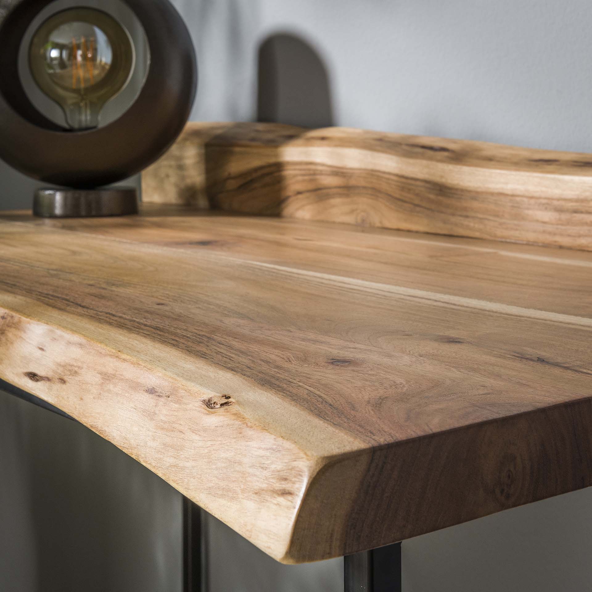 Couchtisch 110×60 cm – Helio Select – Massivholz Akazie natur