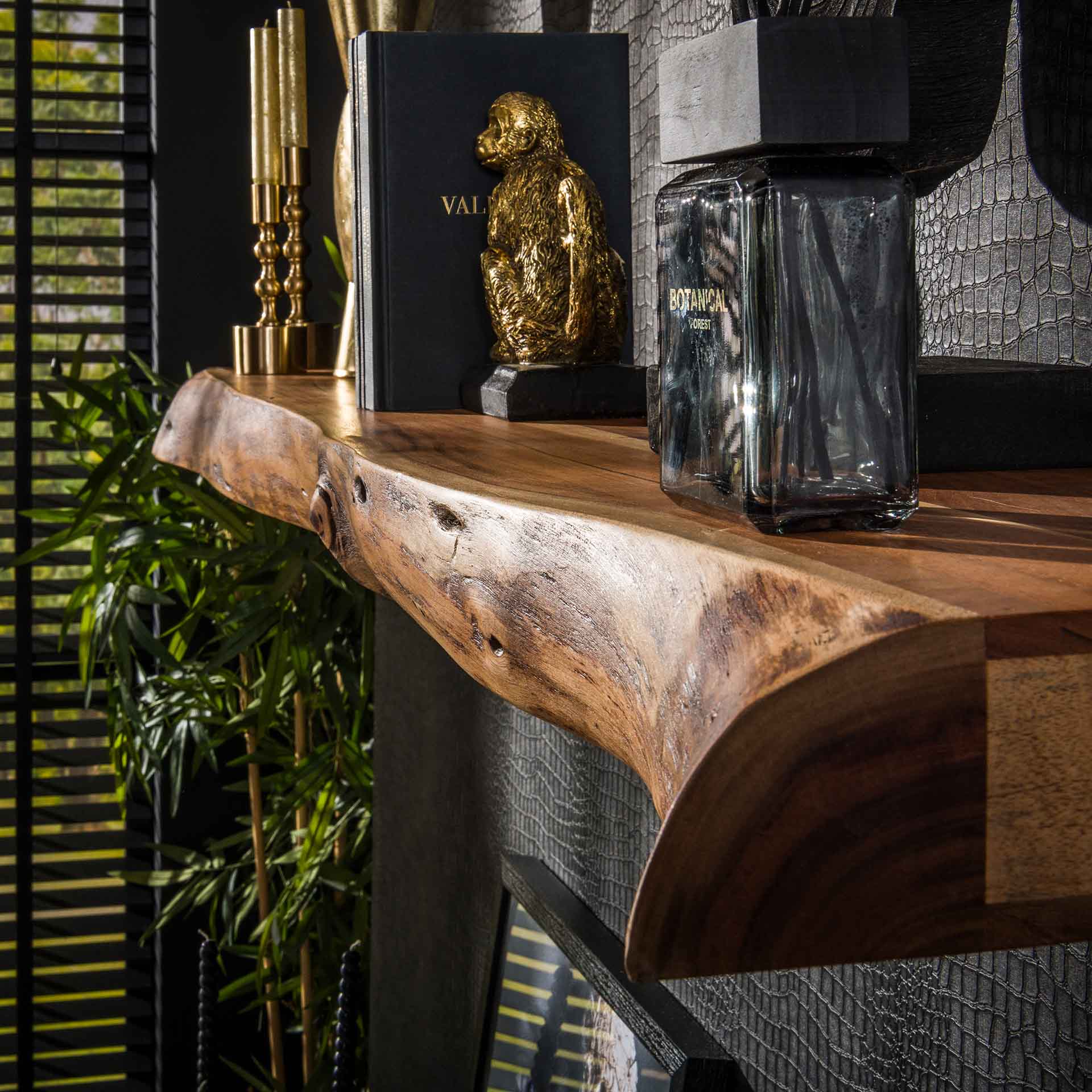 Regal – Calda Loft – Massivholz Akazie natur
