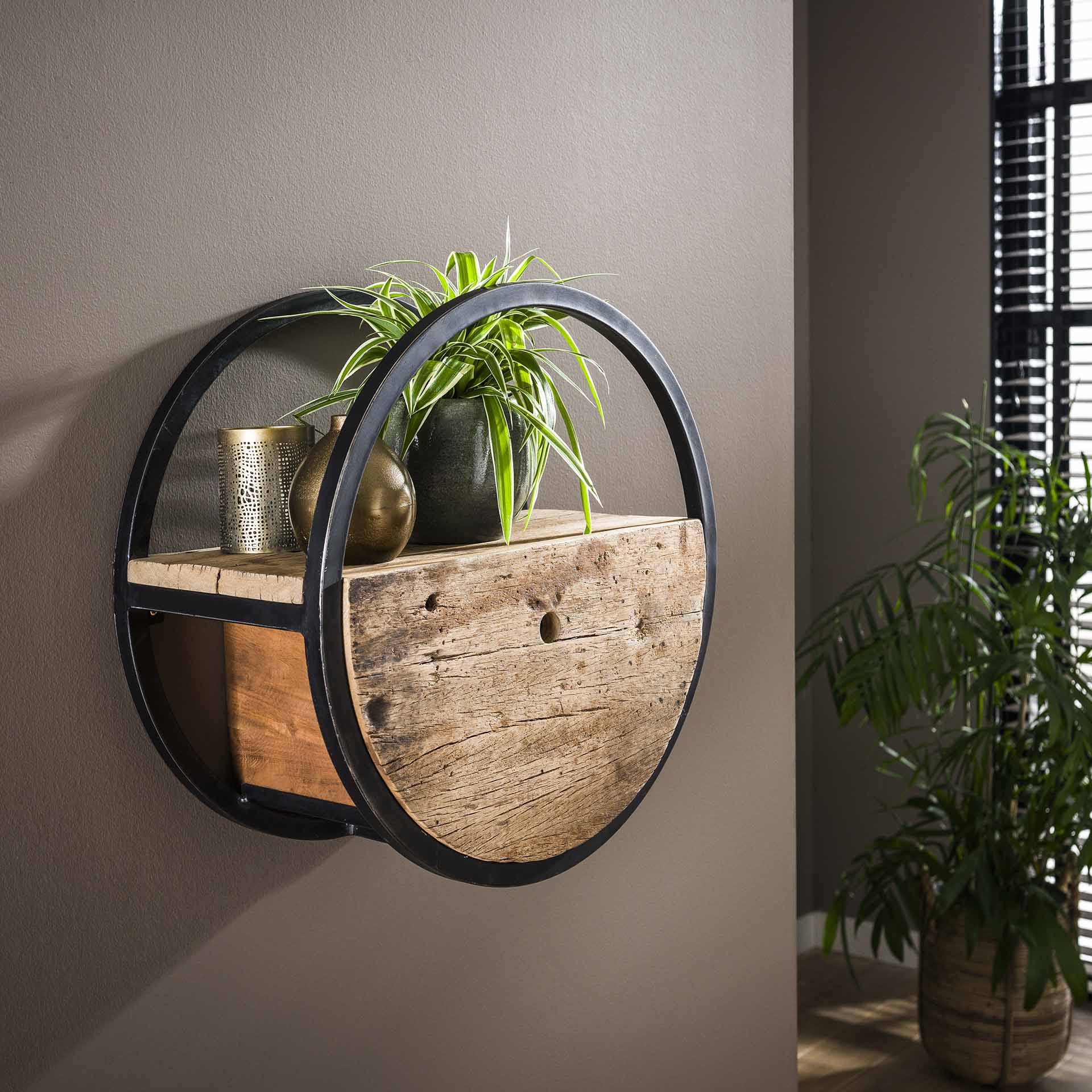 Regal – Olivo Design – Robustes Hartholz