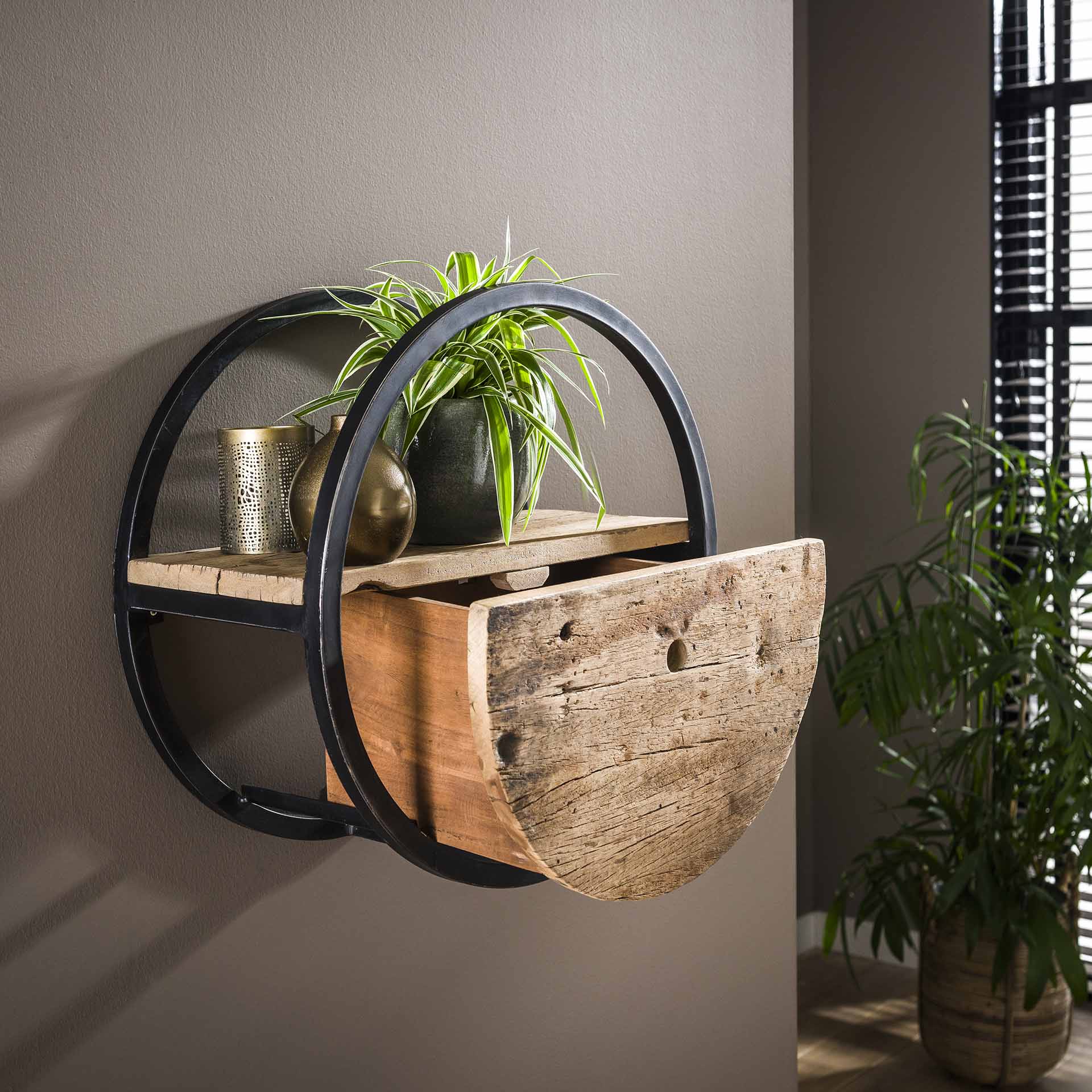 Regal – Olivo Design – Robustes Hartholz