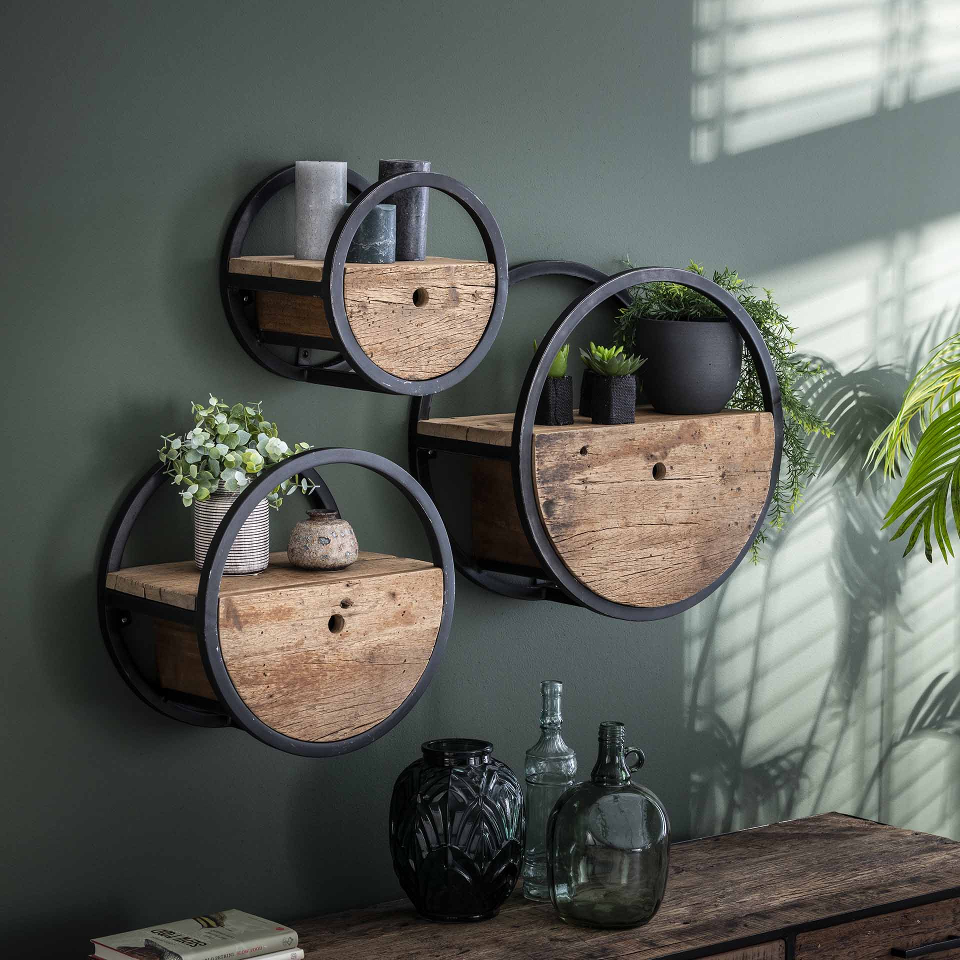 Regal – Olivo Design – Robustes Hartholz