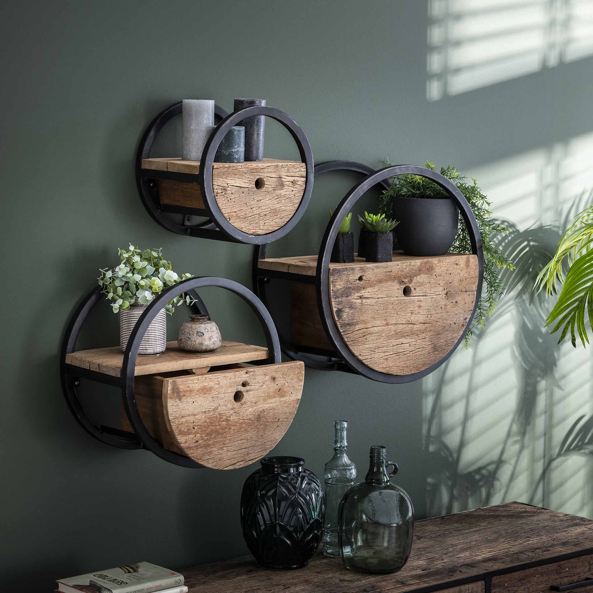 Regal – Olivo Design – Robustes Hartholz
