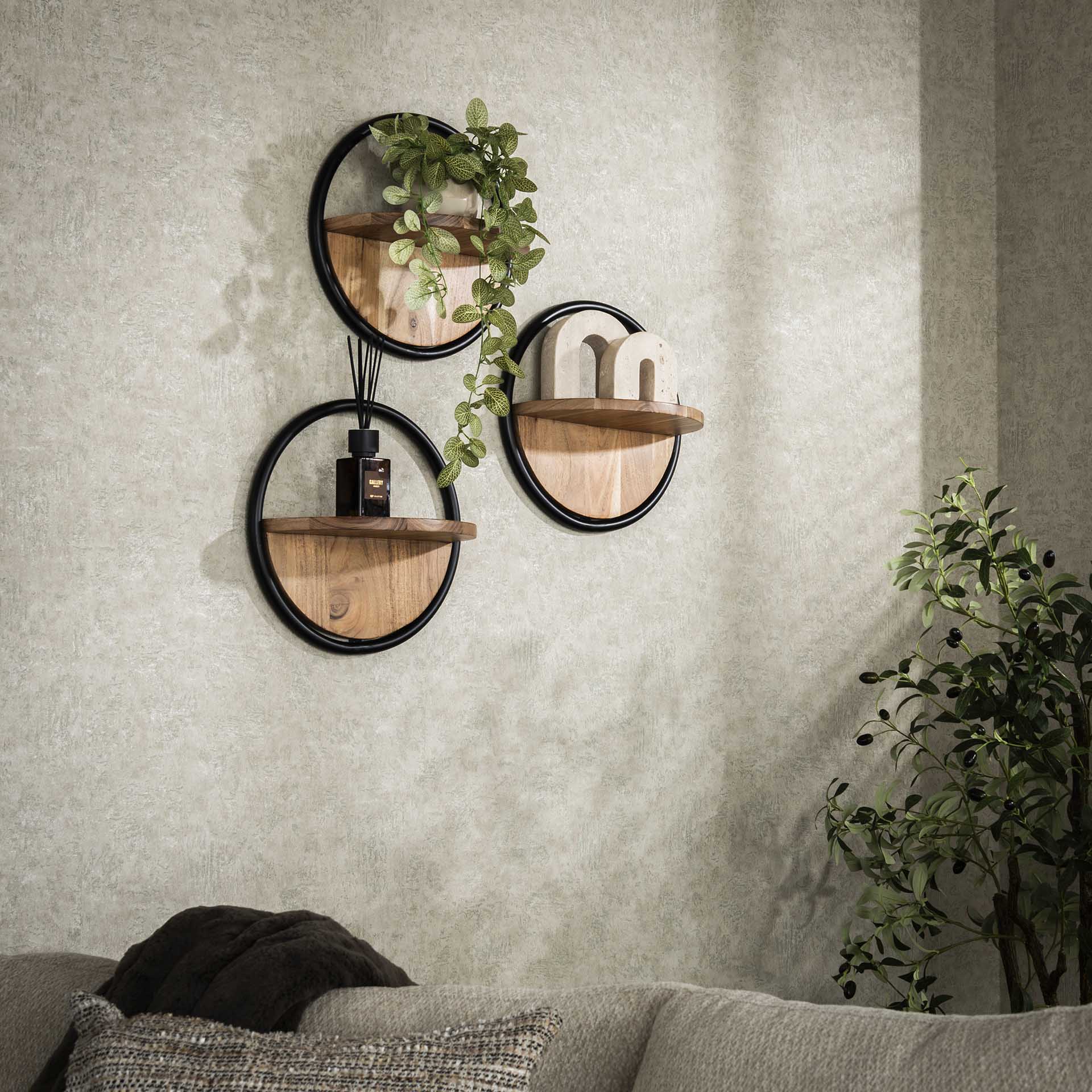 Regal – Avento Studio – Massivholz Akazie natur