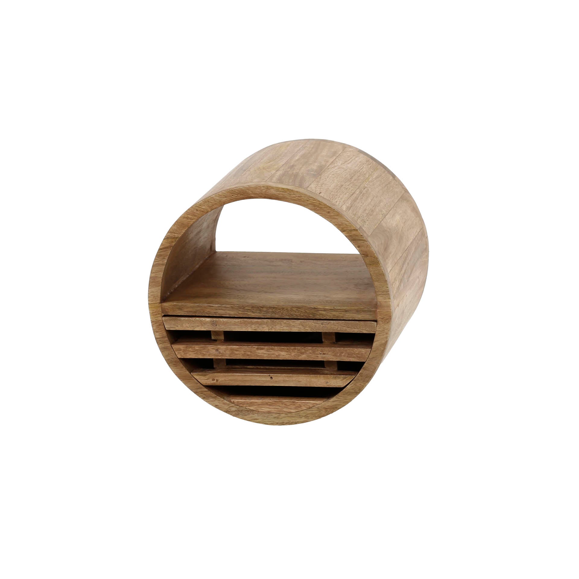 Regal – Olivo Classic – Massivholz Mango Sandfarbe