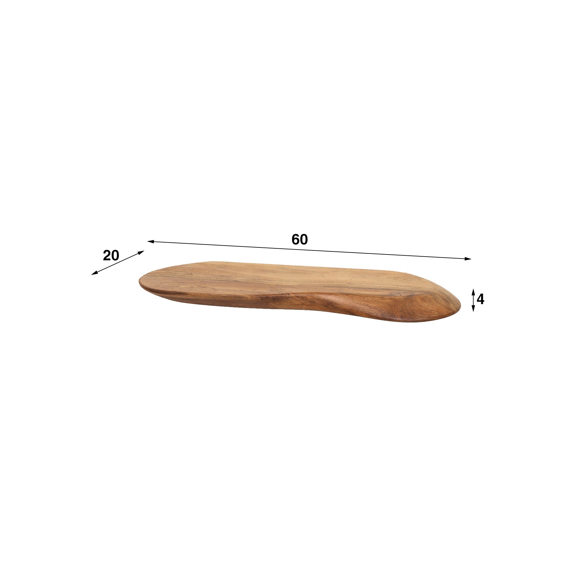 Regal – Lumina Frame – Massivholz Akazie natur