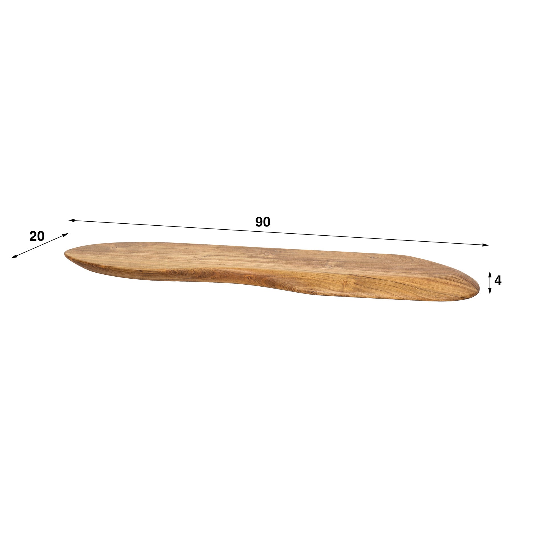 Regal – Avani Loft – Massivholz Akazie natur