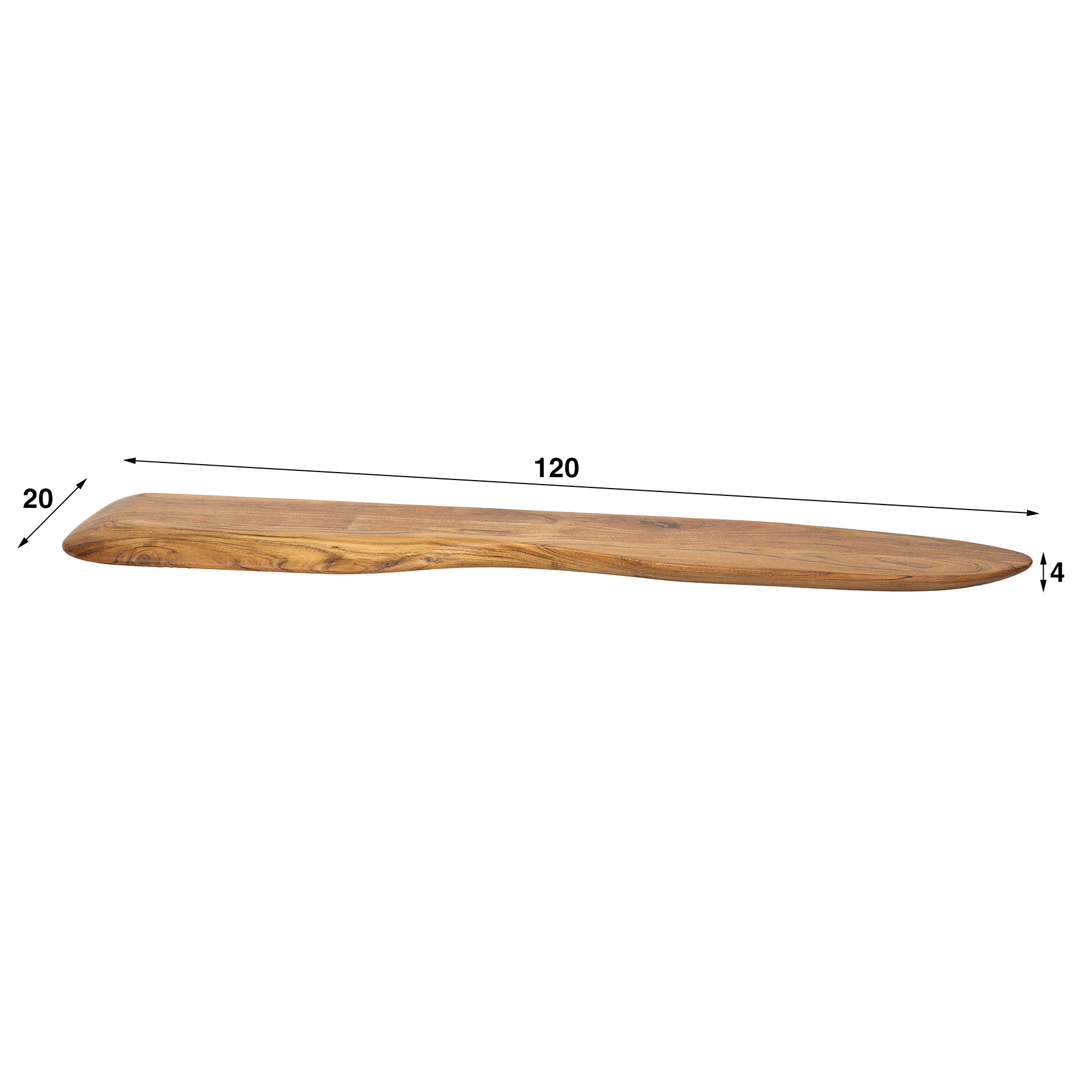 Regal – Avento Select – Massivholz Akazie natur