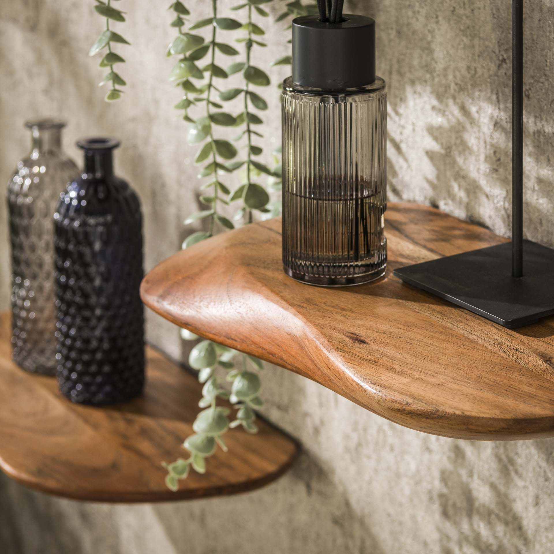 Regal – Serra Frame – Massivholz Akazie natur
