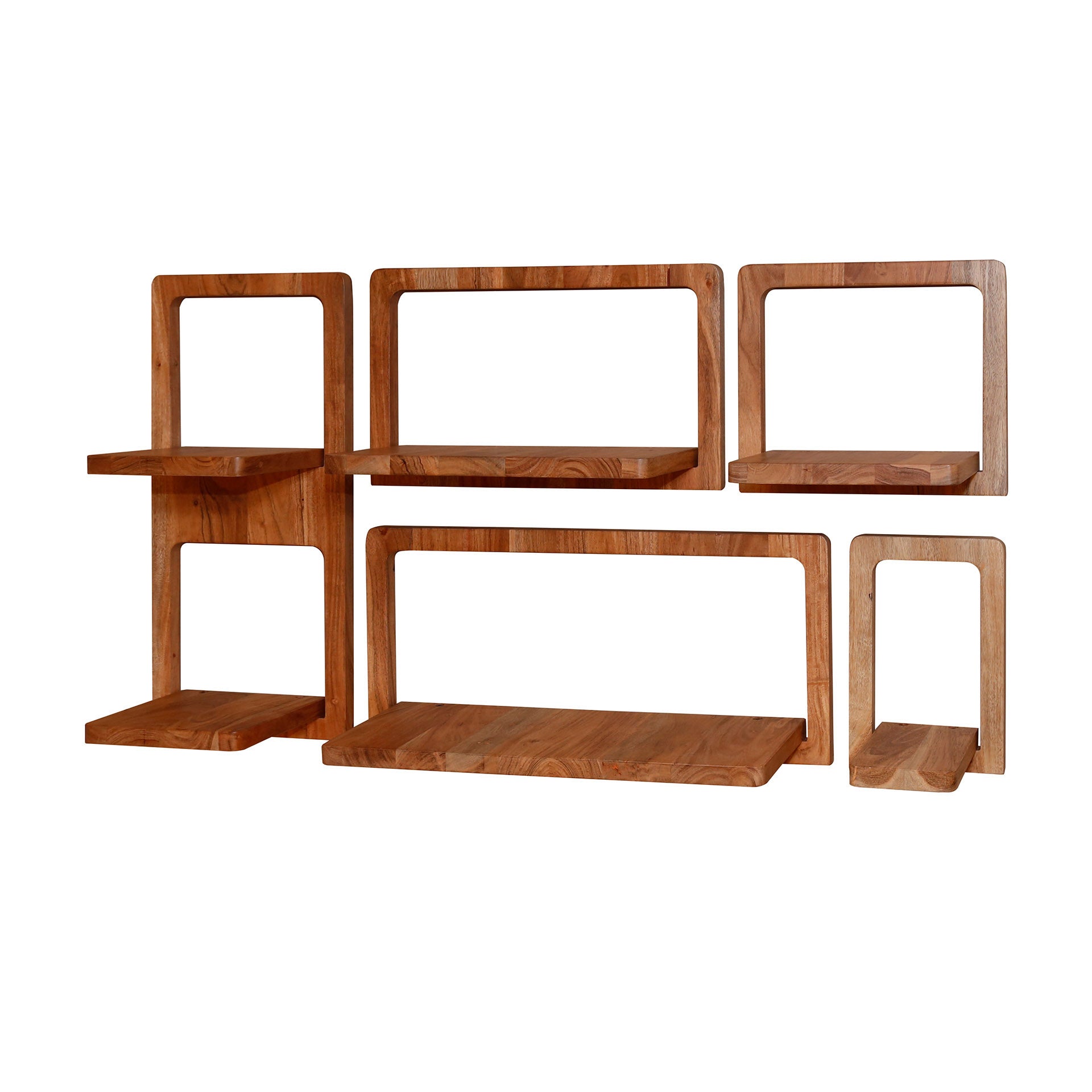 Regal – Nexa Vista – Massivholz Akazie natur