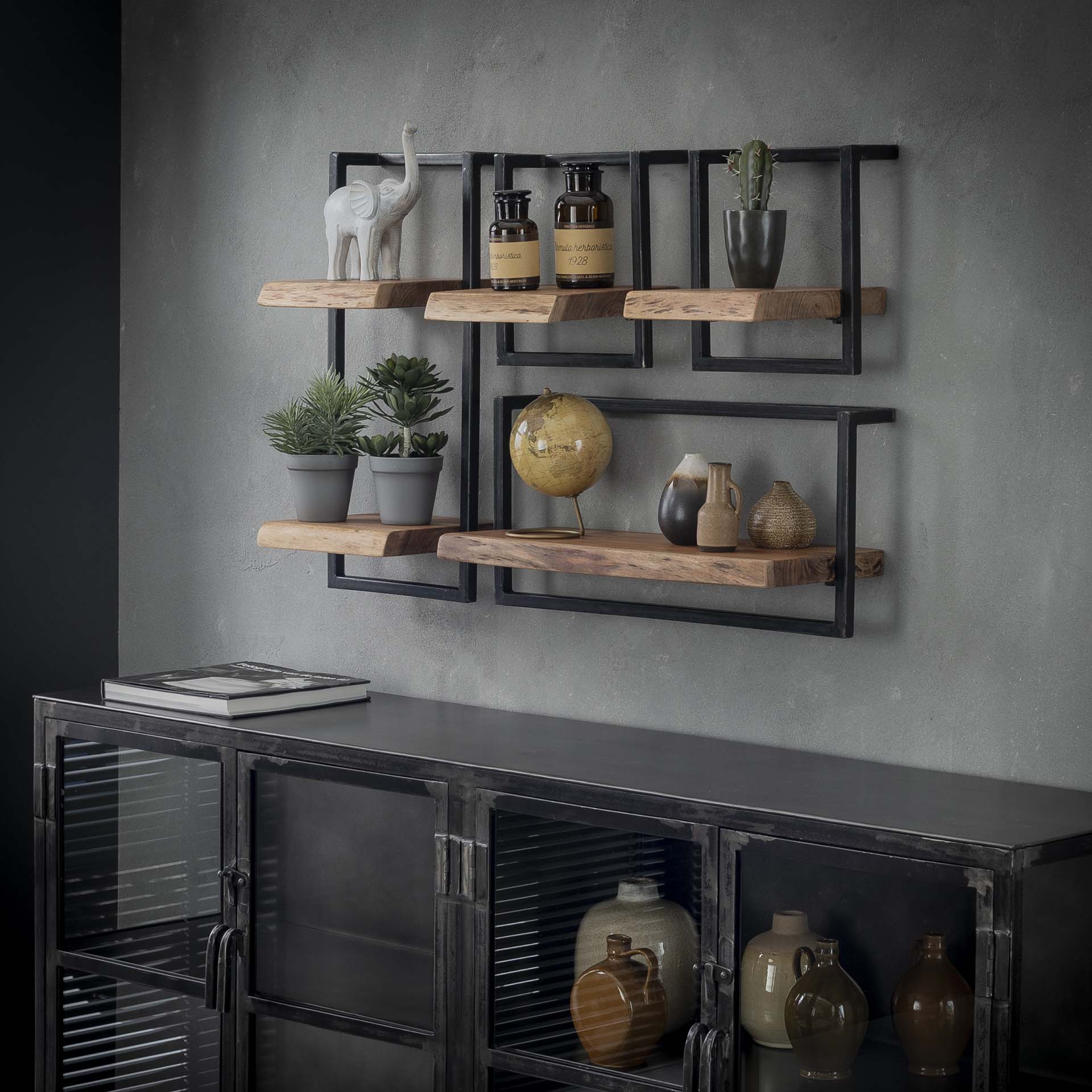 Regal – Novum Pure – Massivholz Akazie natur