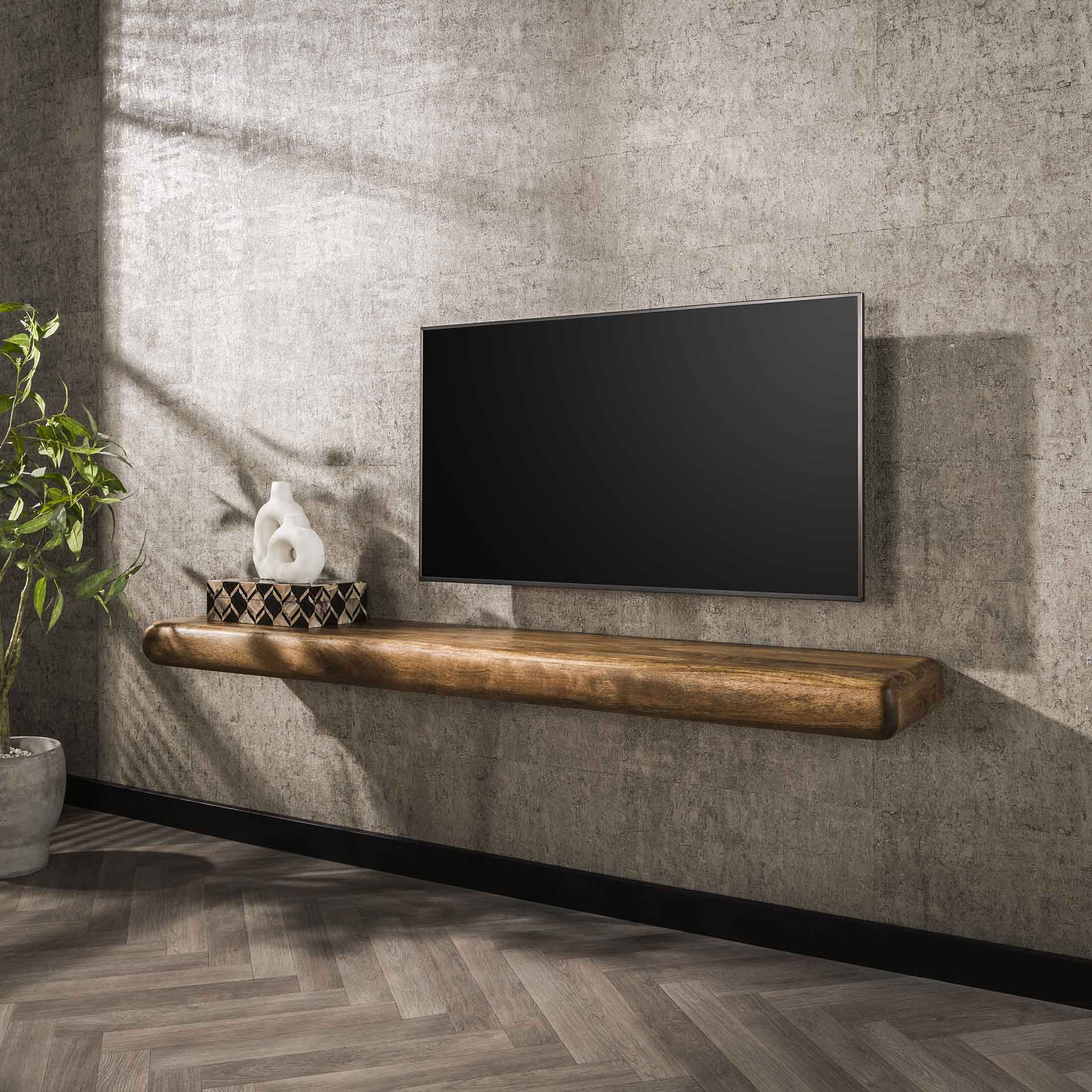 Regal – Calda Halo – Massivholz Mango Sandfarbe