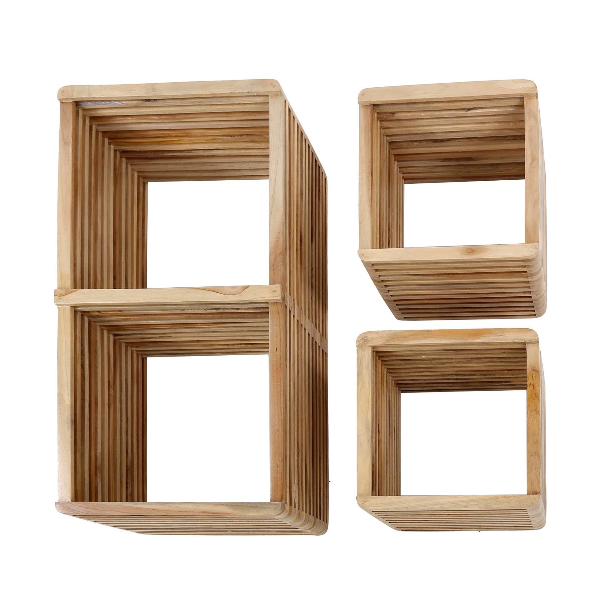 Regal – Aureo Modern – Verwitterten Teakholz