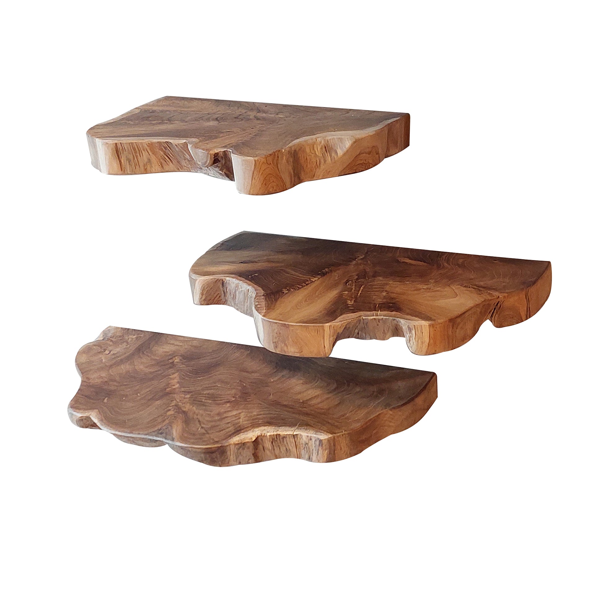 Regal – Helio Hue – Massives recyceltes Teakholz
