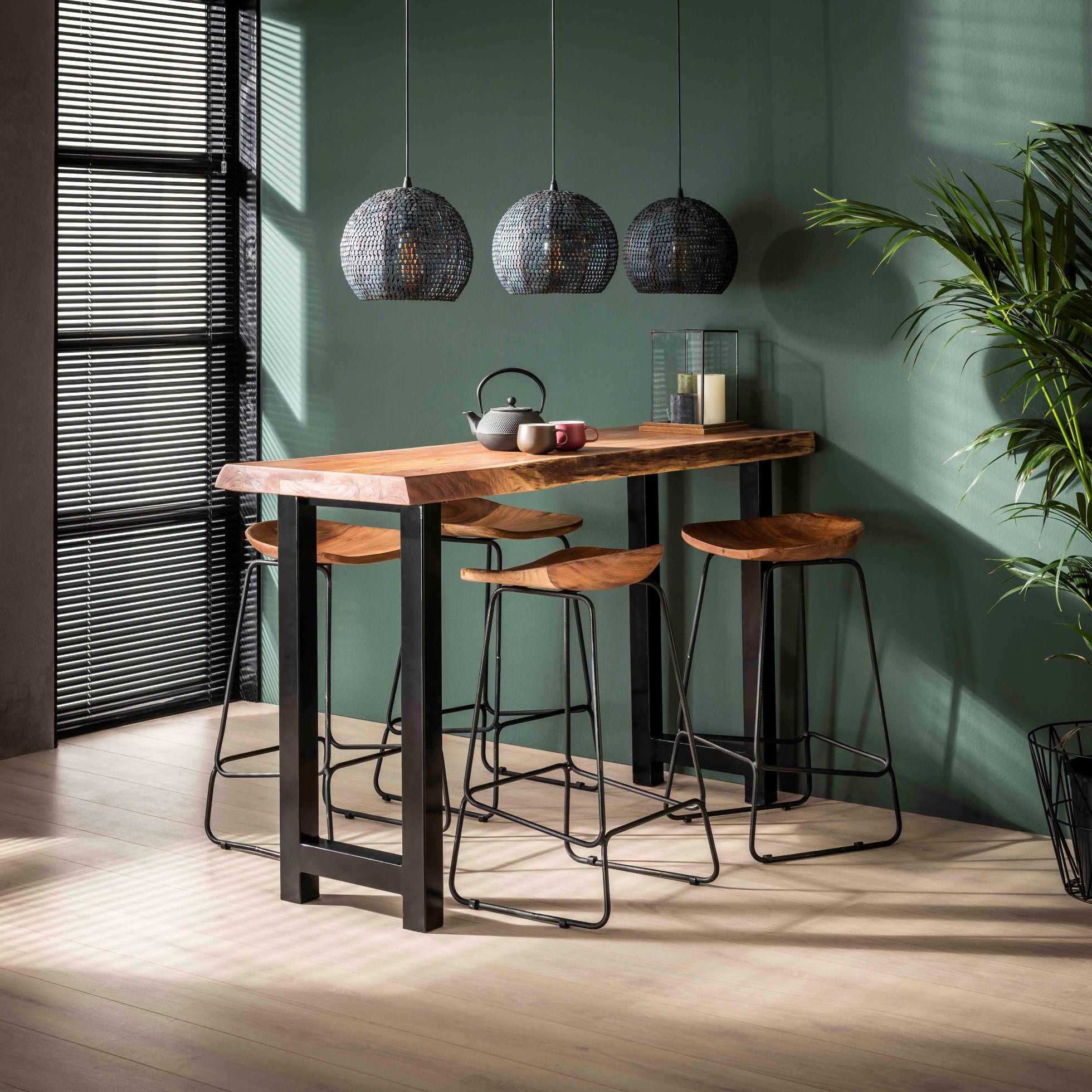 Stuhl – Novum Frame – Massivholz Akazie natur