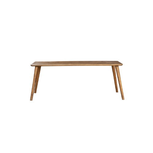 Esstisch Raven 200x100x76 cm – Massives Mangoholz mit charaktervoller Maserung & modernem Design