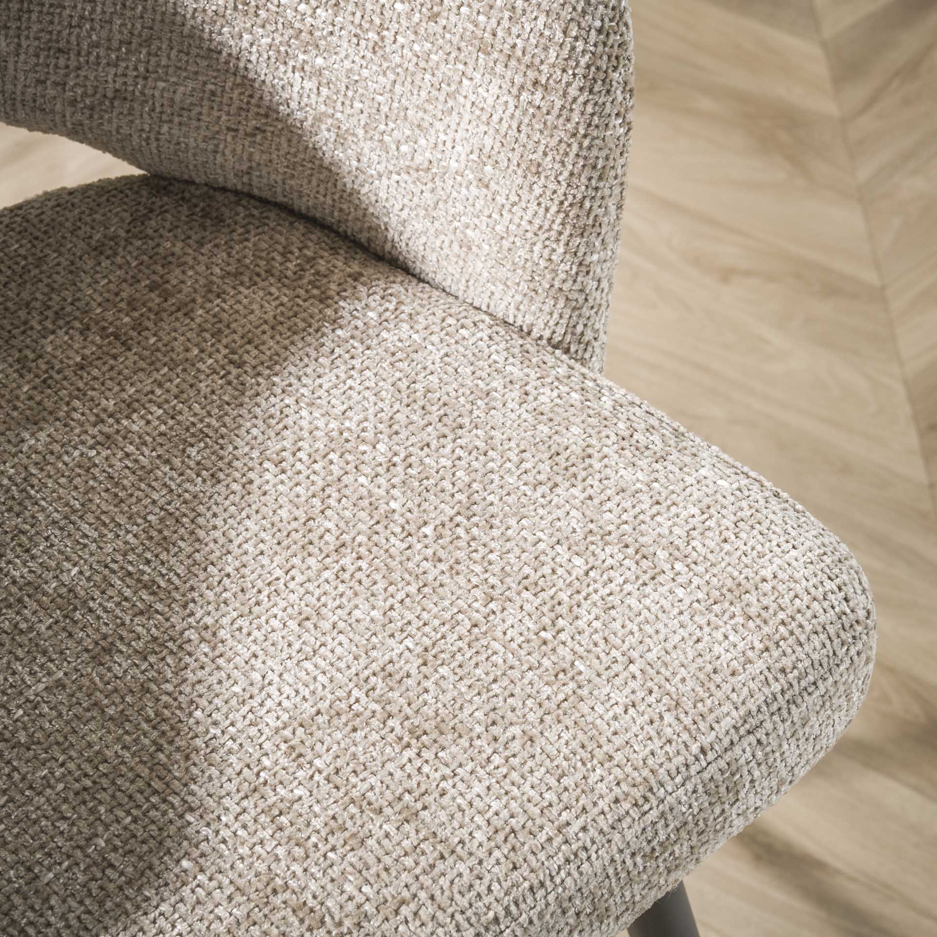 Stuhl – Avento Noir – Tissee cargo sandfarbe
