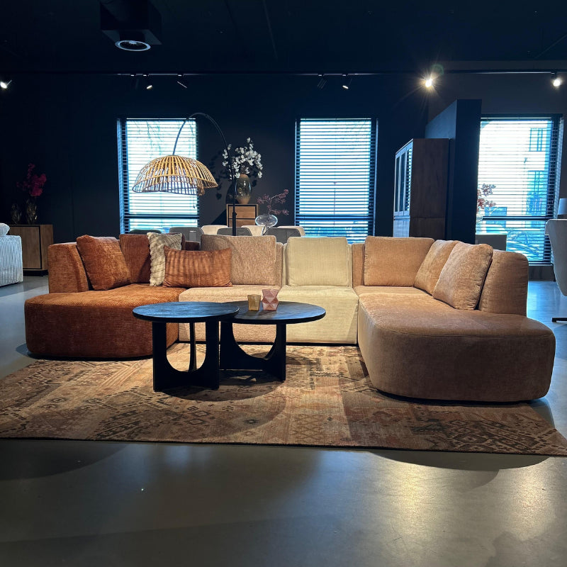 MeinLieblingsplatz Barcelona, Modular U-Sofa – stilvolles, großzügiges Sofa, 335 x 230 cm, farbenfroh & zeitgemäß