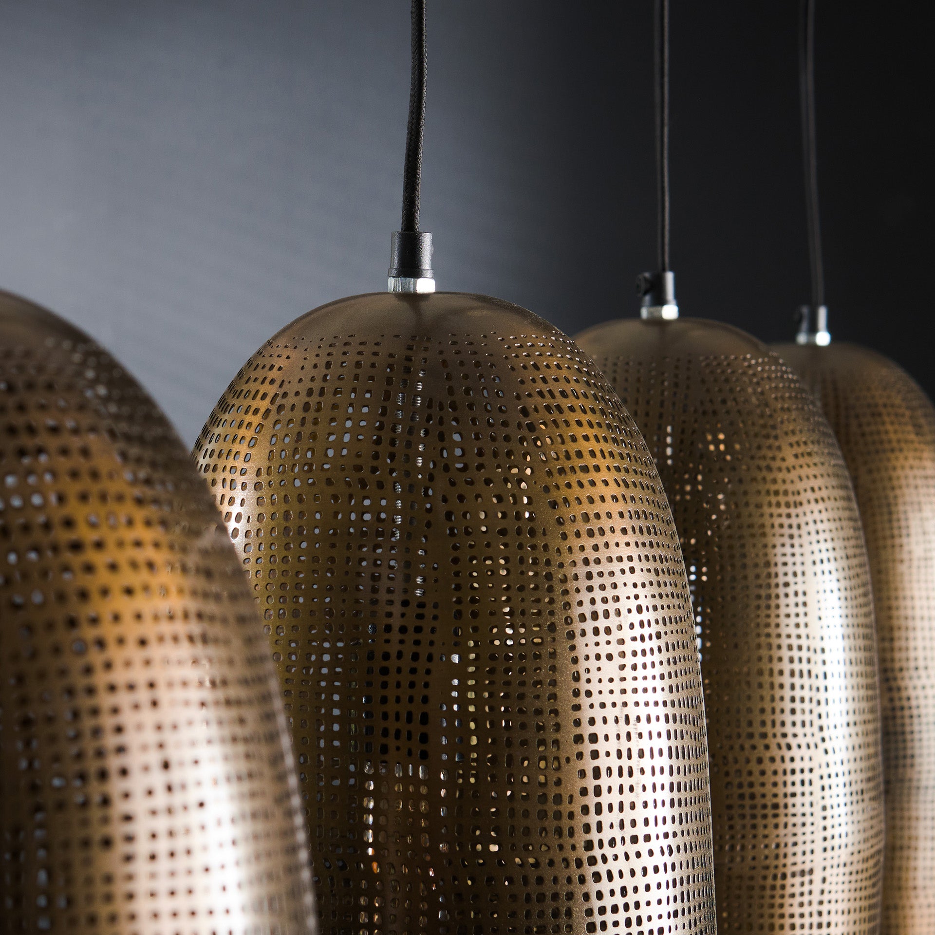 Hängeleuchte – Novum Hue – Antike bronze