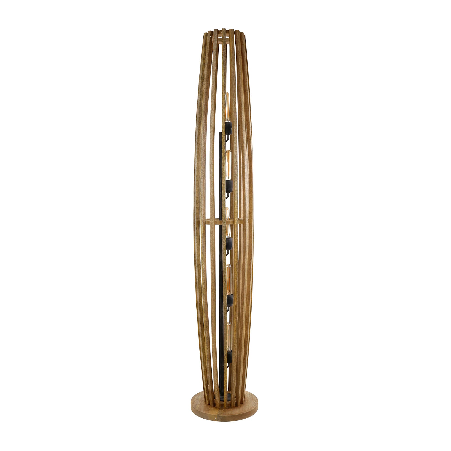 Stehleuchte – Velora Frame – Massivholz Mango natur