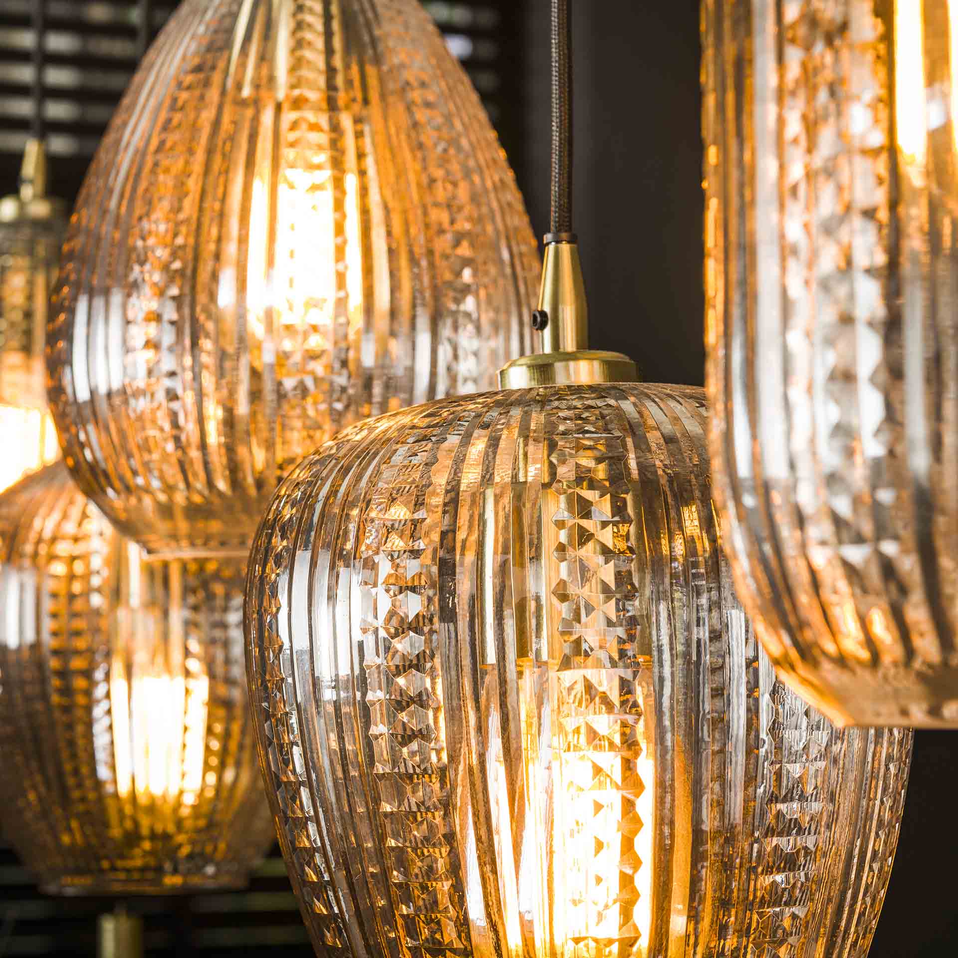 Hängeleuchte – Luma Home – Glas – Diamond glass