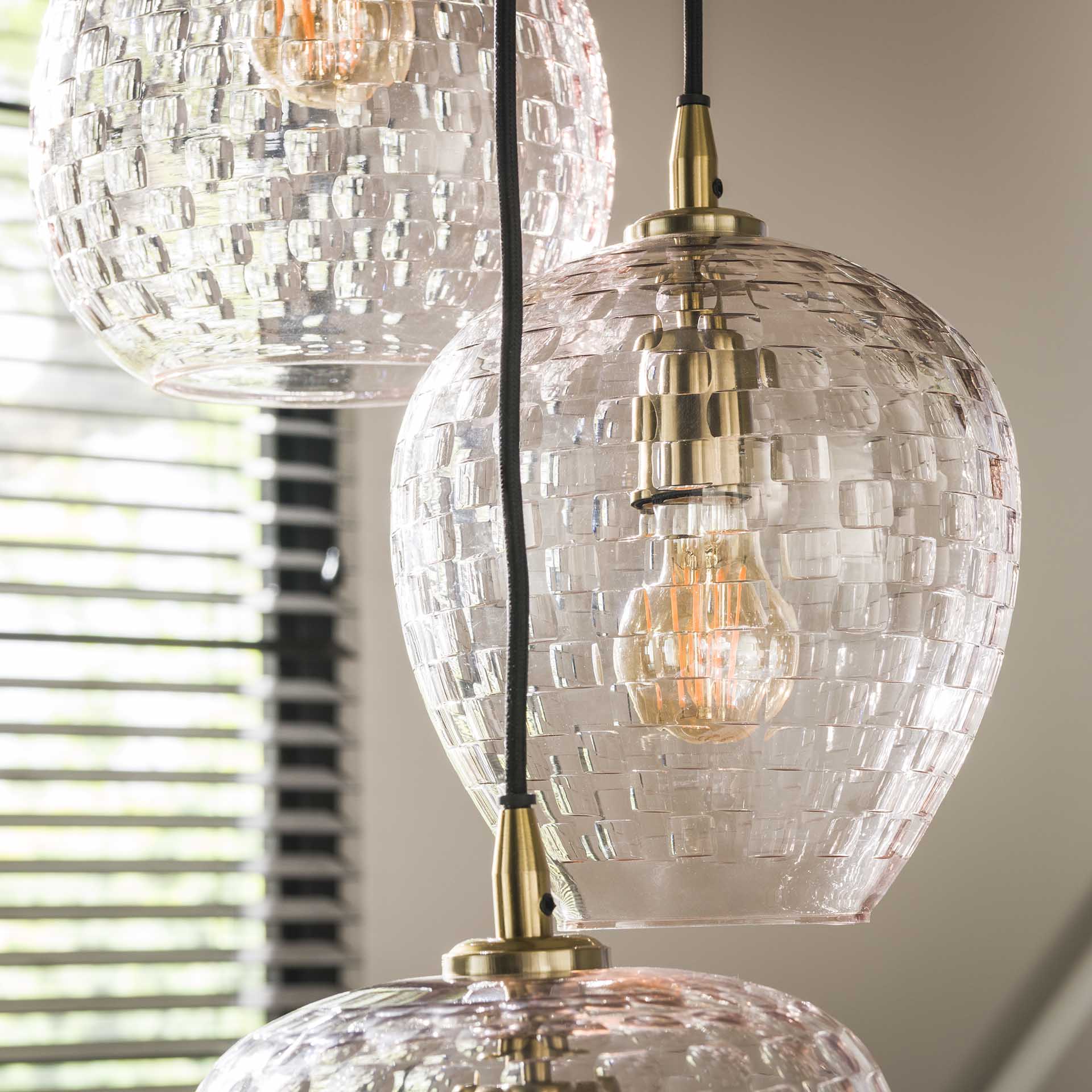Hängeleuchte – Scalea Design – Glas – Diamond glass