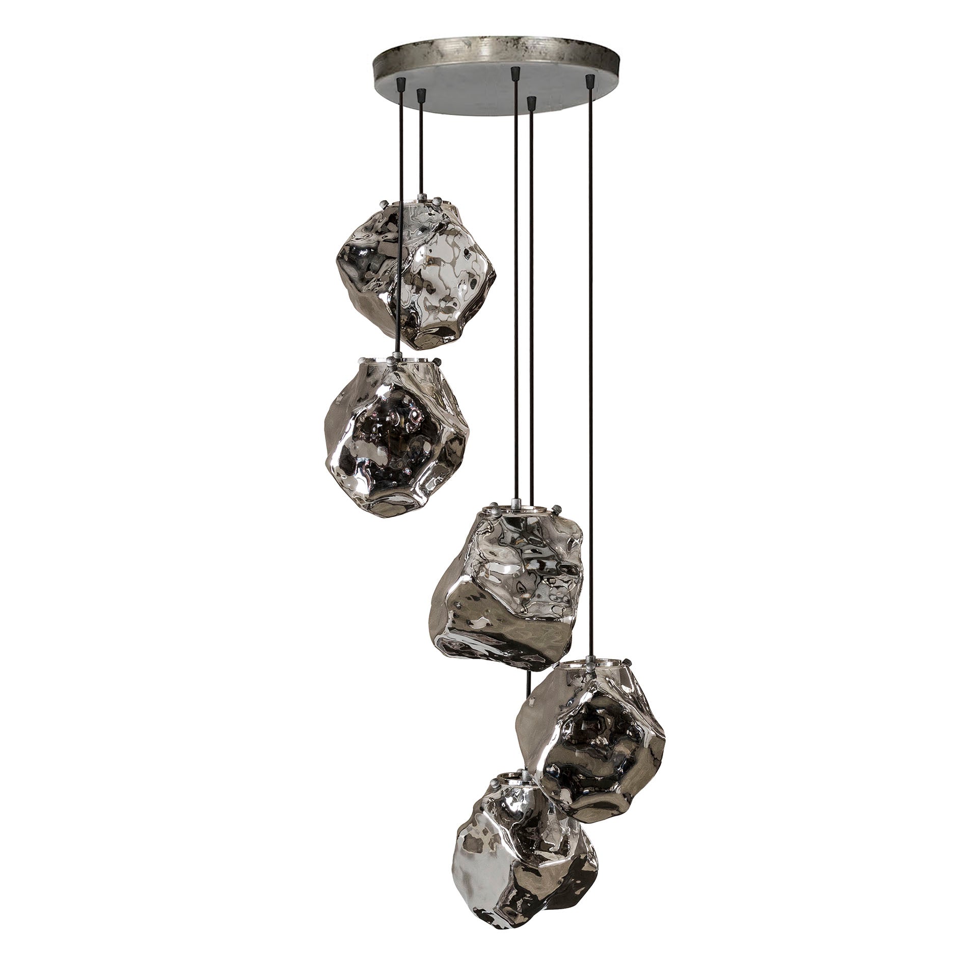 Hängeleuchte – Linea Select – Glas – Chromed glas