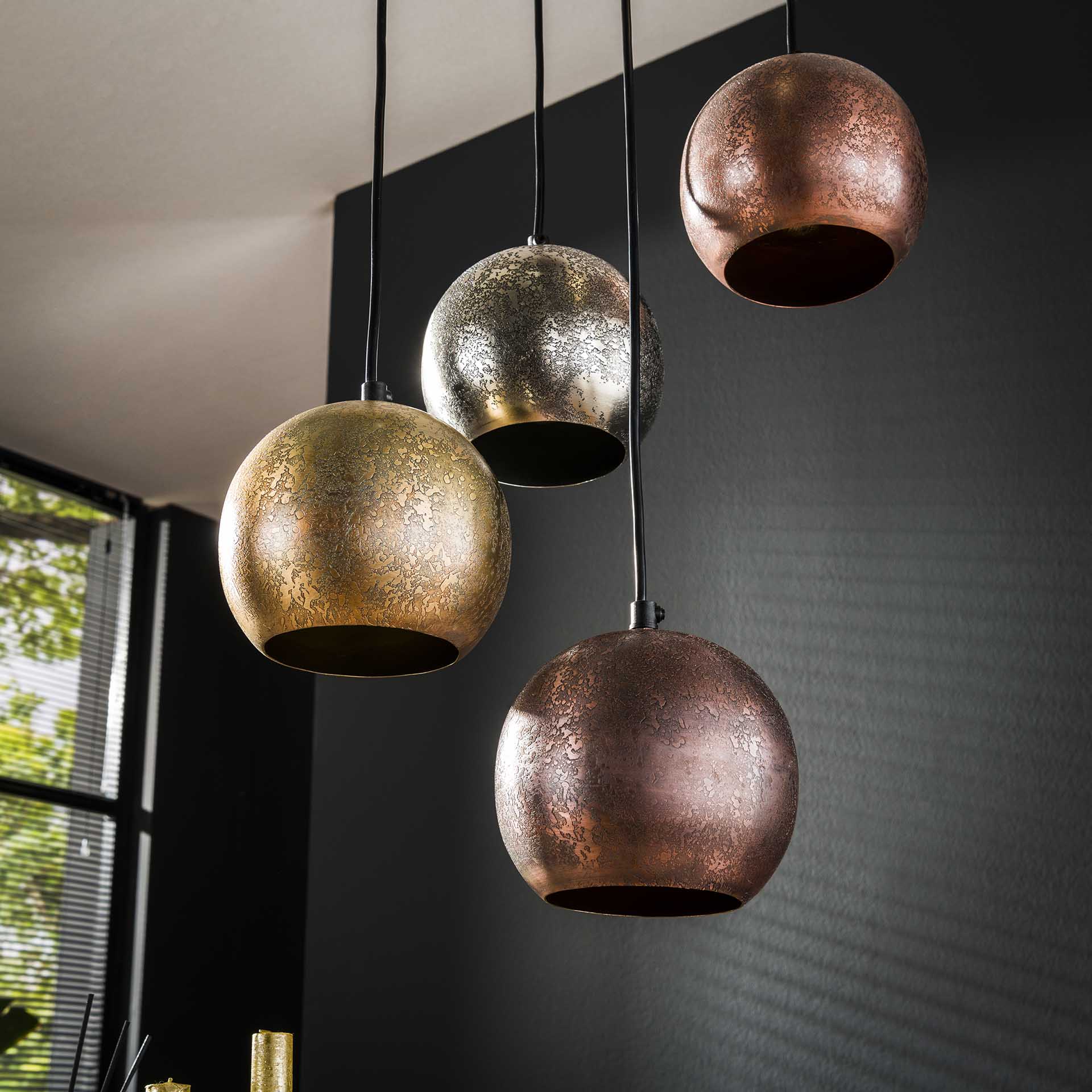 Hängeleuchte – Vivo Grace – Metall – Matt nickel multi color