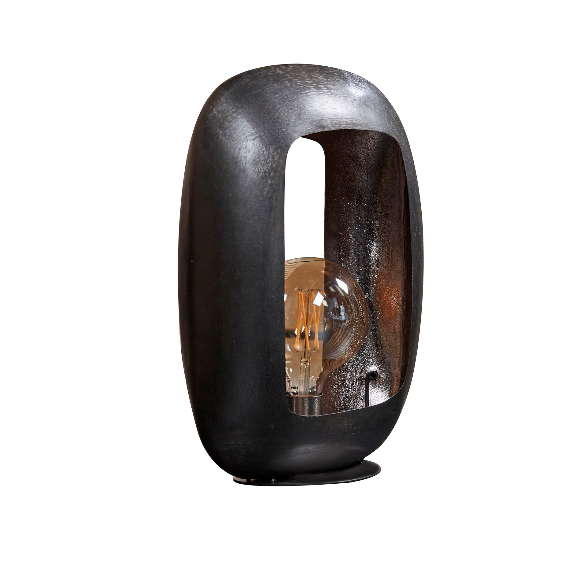 Tischleuchte – Serra Design – Schwarz Nickel