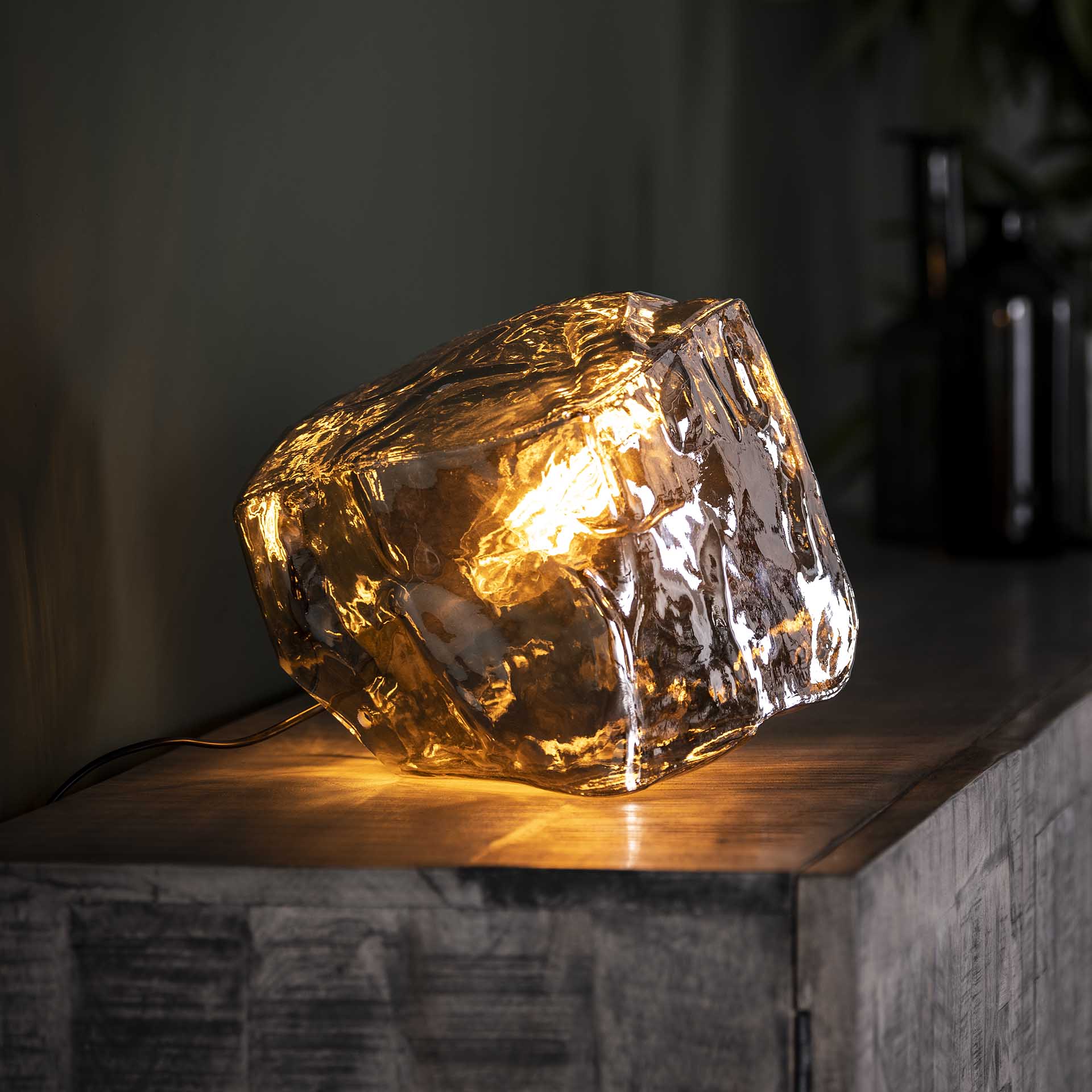 Tischleuchte – Vivo Prime – Glas – Chromed glas