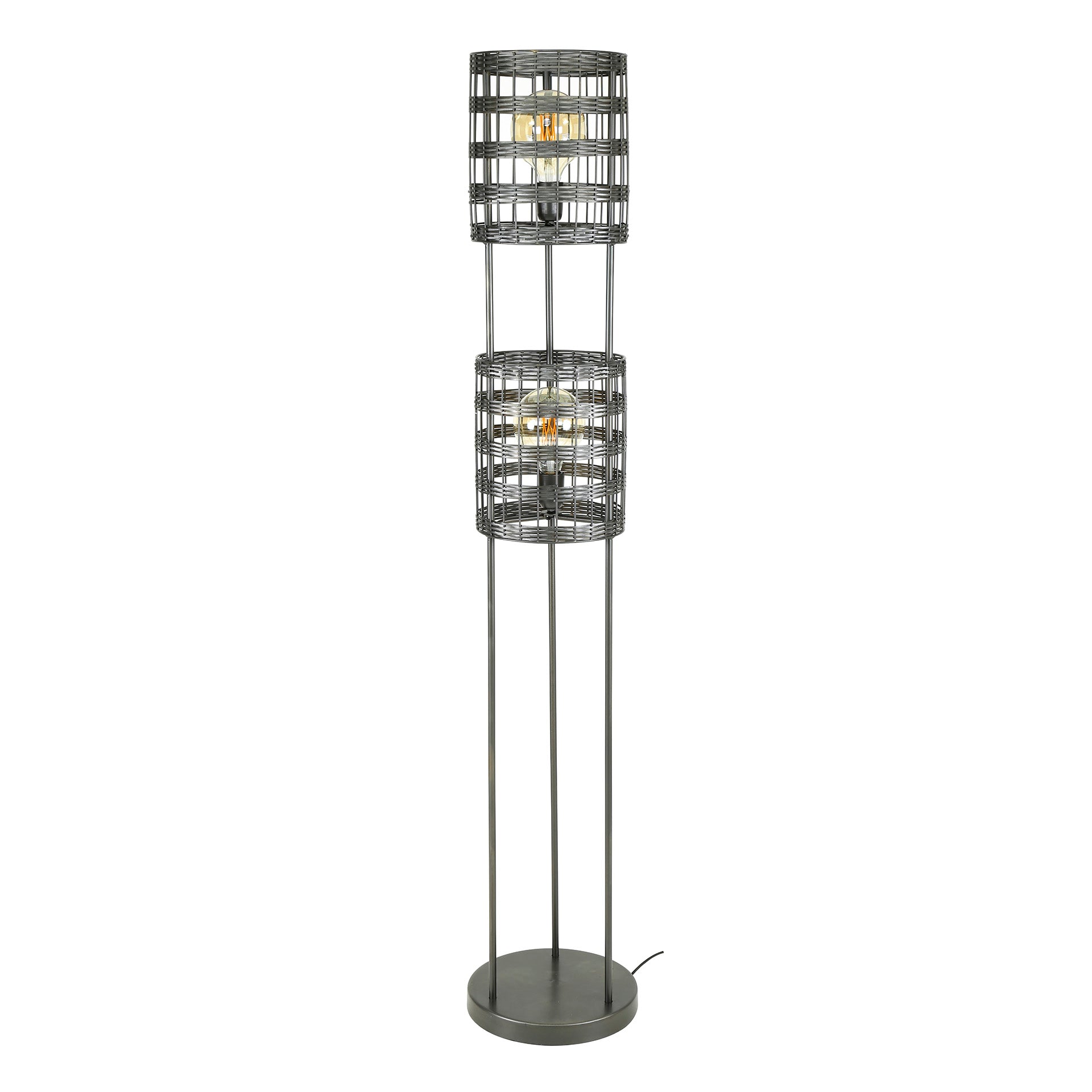Stehleuchte – Fiora Pure – Schwarz Nickel