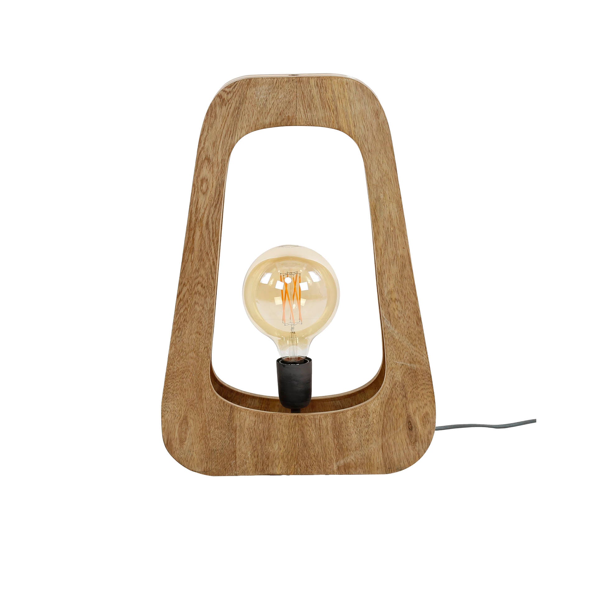 Tischleuchte – Aria Living – Massivholz Mango natur