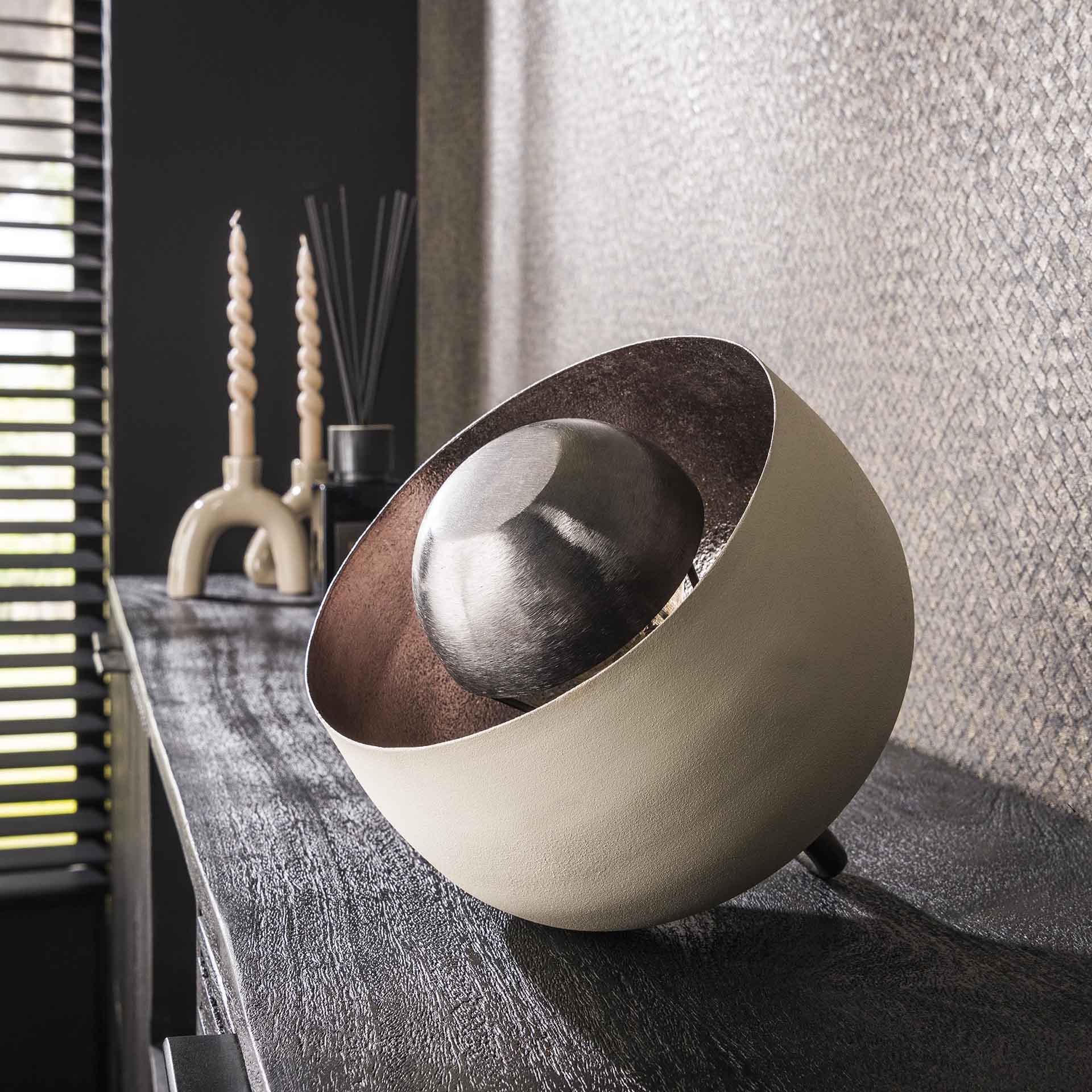 Tischleuchte – Forma Modern – Matt beige