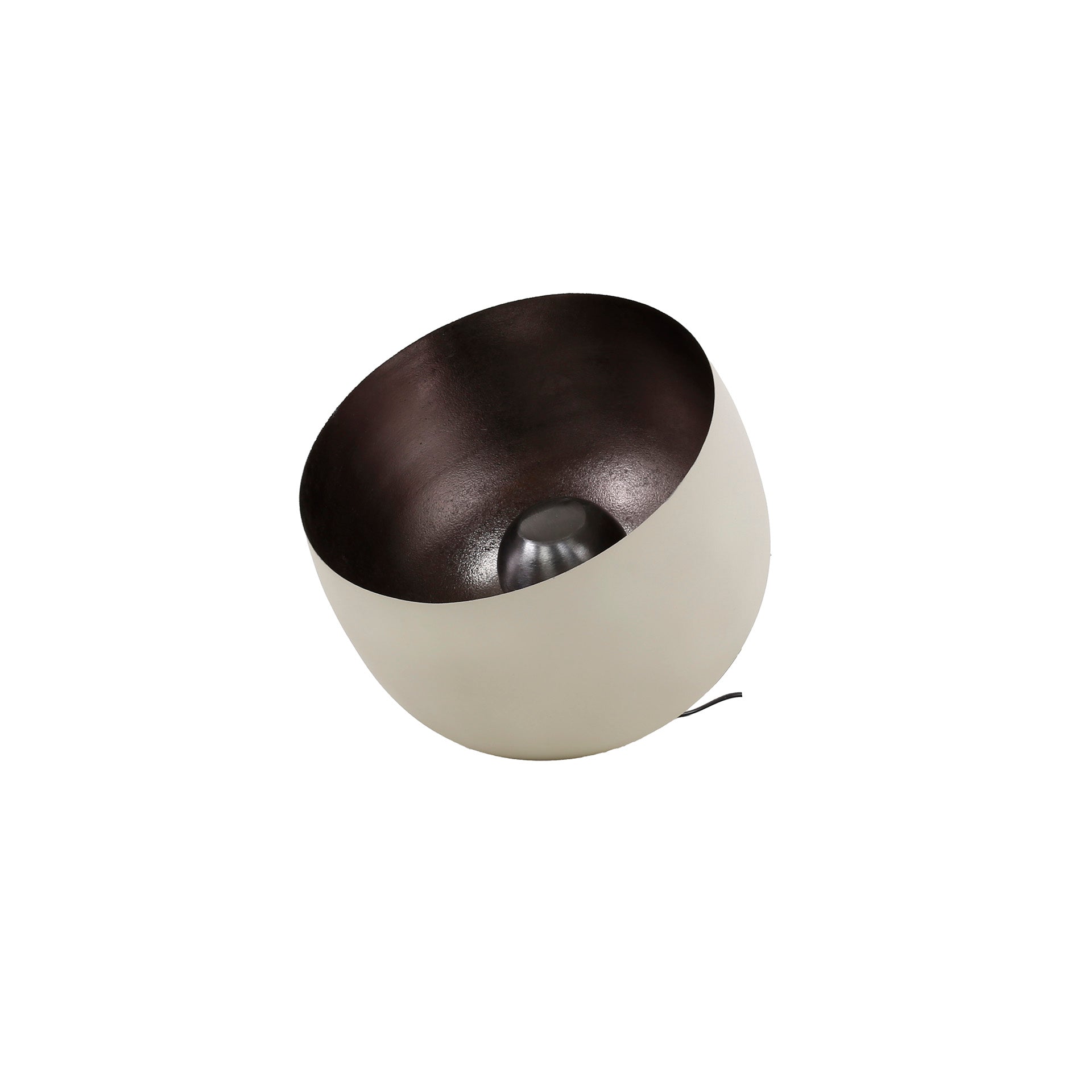 Tischleuchte – Natura Halo – Matt beige