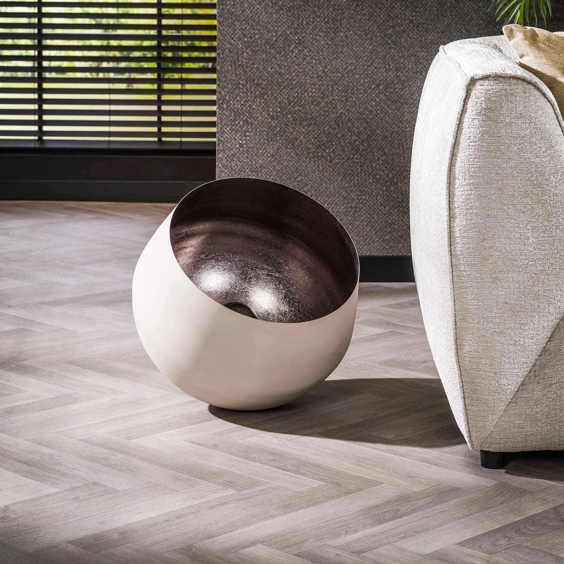 Tischleuchte – Lumina Halo – Matt beige