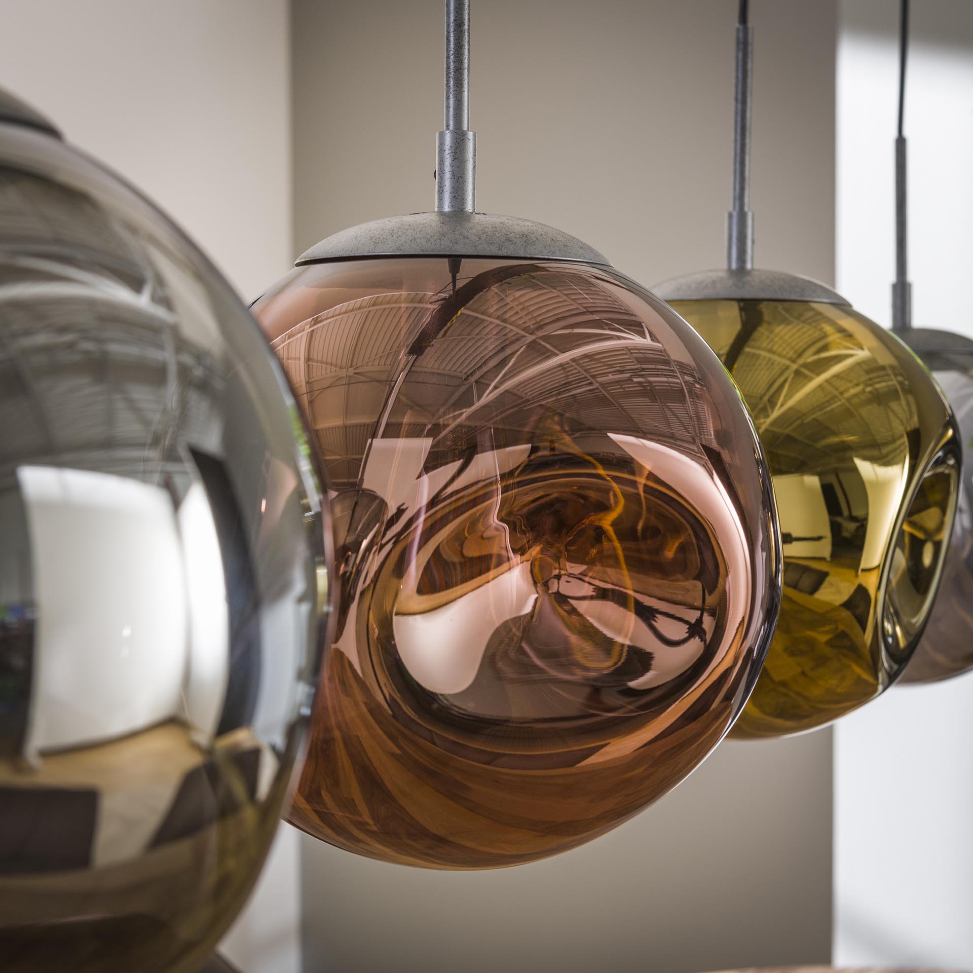 Hängeleuchte – Aureo Hue – Alt Silber Finish