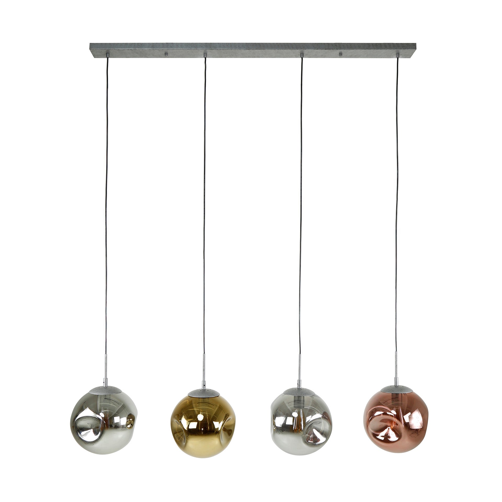 Hängeleuchte – Aureo Hue – Alt Silber Finish