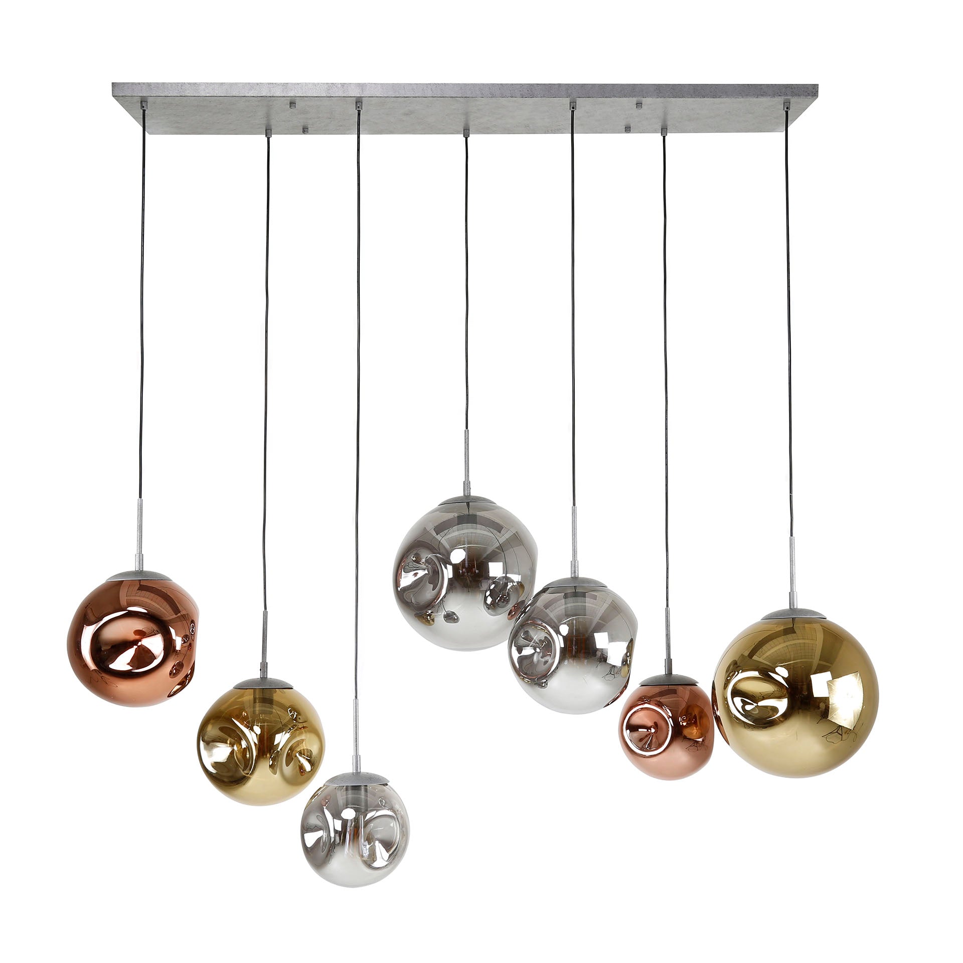 Hängeleuchte – Avani Casa – Alt Silber Finish
